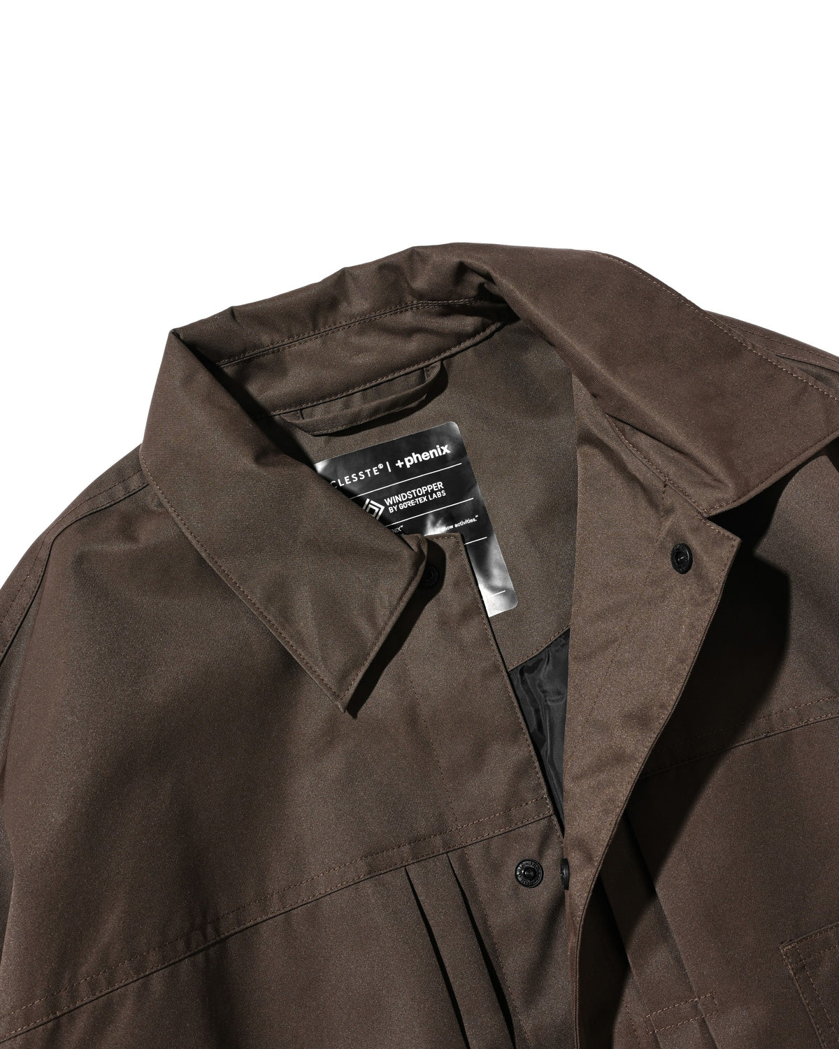 【10.28 WED 20:00- IN STOCK】 +phenix WINDSTOPPER® by GORE-TEX LABS TWILL CITY 1ST TYPE JACKET (URBAN BROWN)