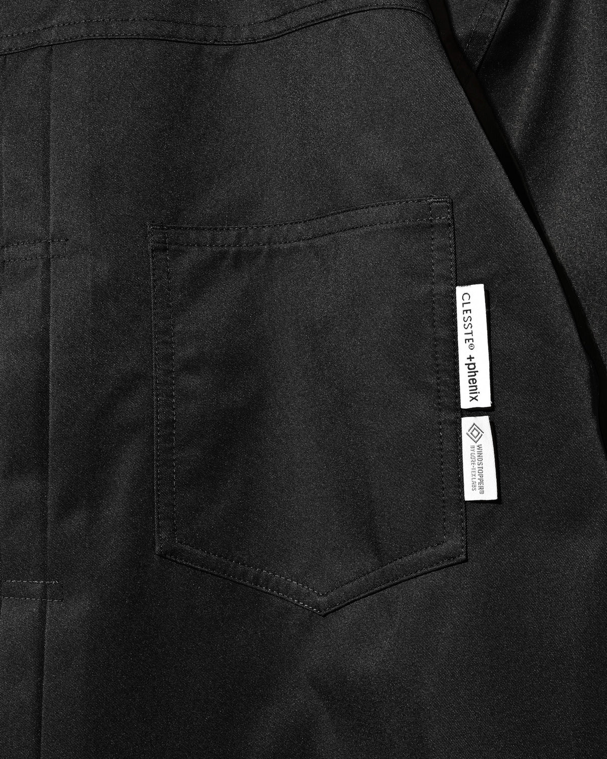 【10.28 WED 20:00- IN STOCK】 +phenix WINDSTOPPER® by GORE-TEX LABS TWILL CITY 1ST TYPE JACKET (BLACK)