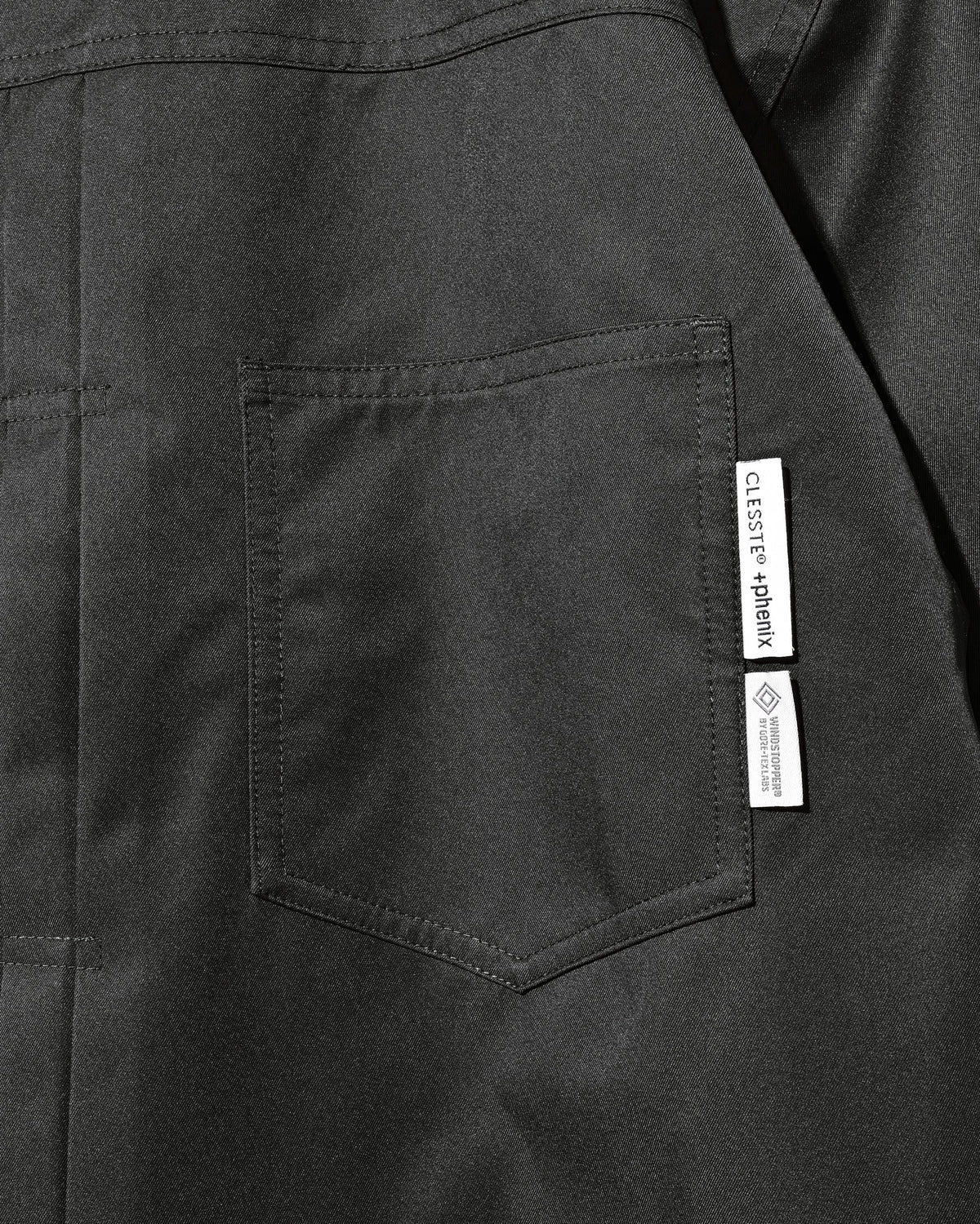 【10.28 WED 20:00- IN STOCK】 +phenix WINDSTOPPER® by GORE-TEX LABS TWILL CITY 1ST TYPE JACKET (SHADOW GRAY)