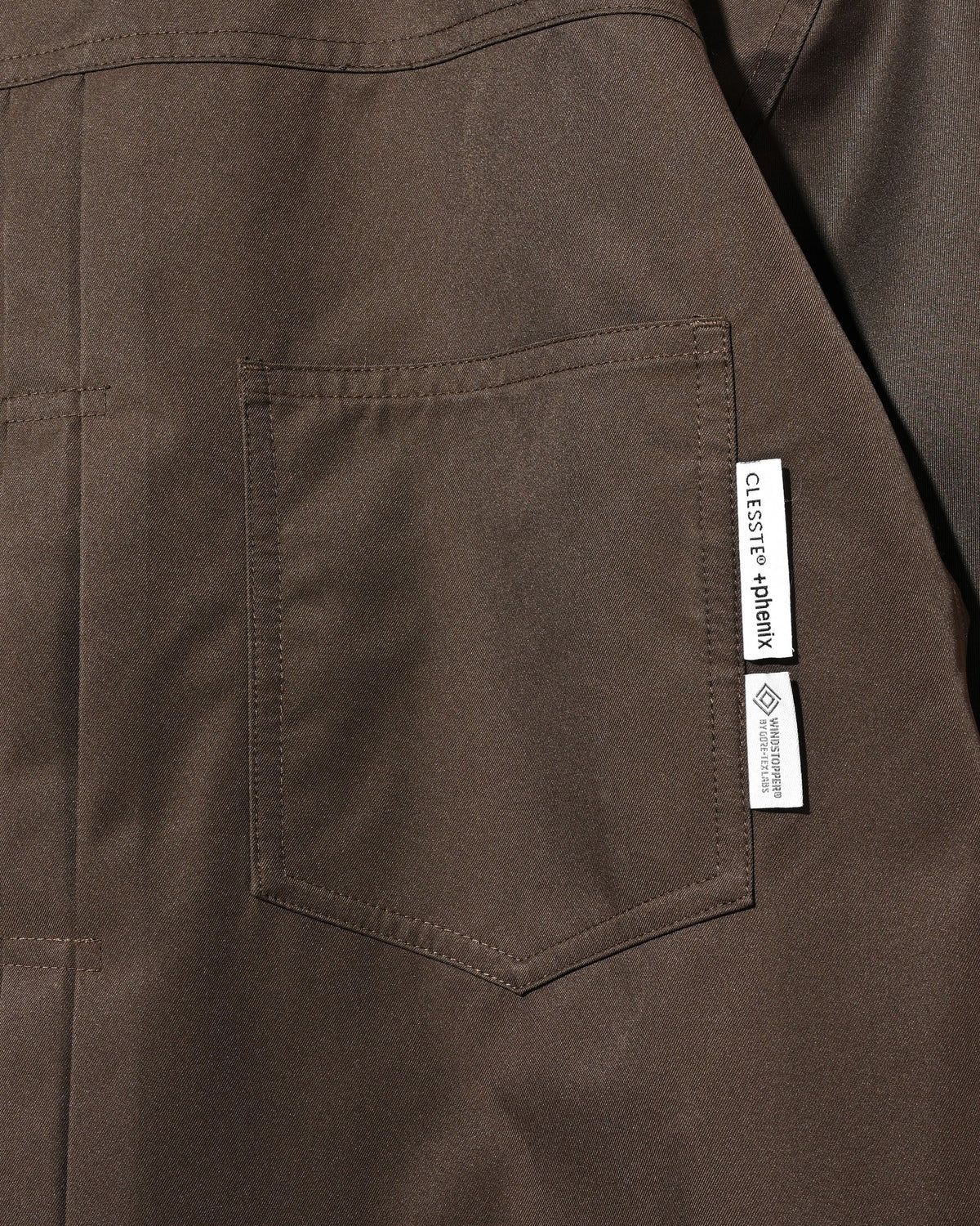 【10.28 WED 20:00- IN STOCK】 +phenix WINDSTOPPER® by GORE-TEX LABS TWILL CITY 1ST TYPE JACKET (URBAN BROWN)