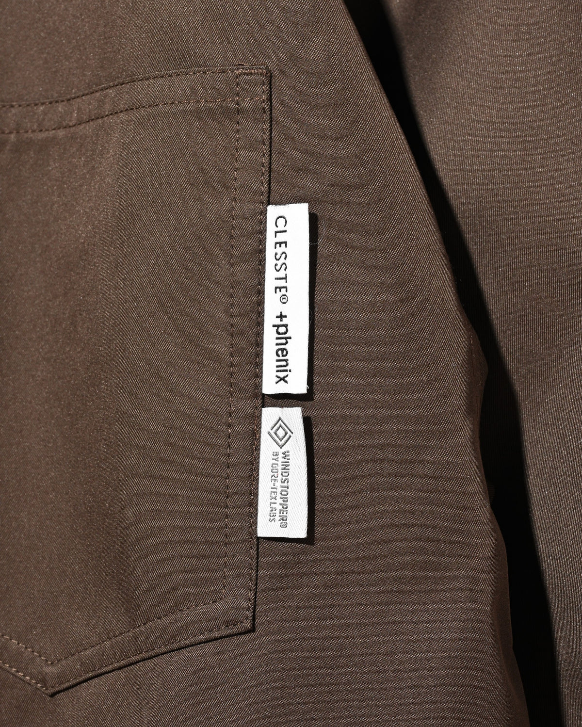【10.28 WED 20:00- IN STOCK】 +phenix WINDSTOPPER® by GORE-TEX LABS TWILL CITY 1ST TYPE JACKET (URBAN BROWN)