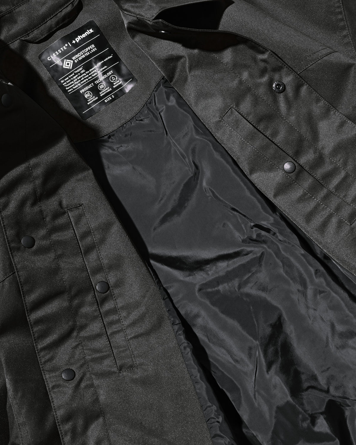 【10.28 WED 20:00- IN STOCK】 +phenix WINDSTOPPER® by GORE-TEX LABS TWILL CITY 1ST TYPE JACKET (SHADOW GRAY)