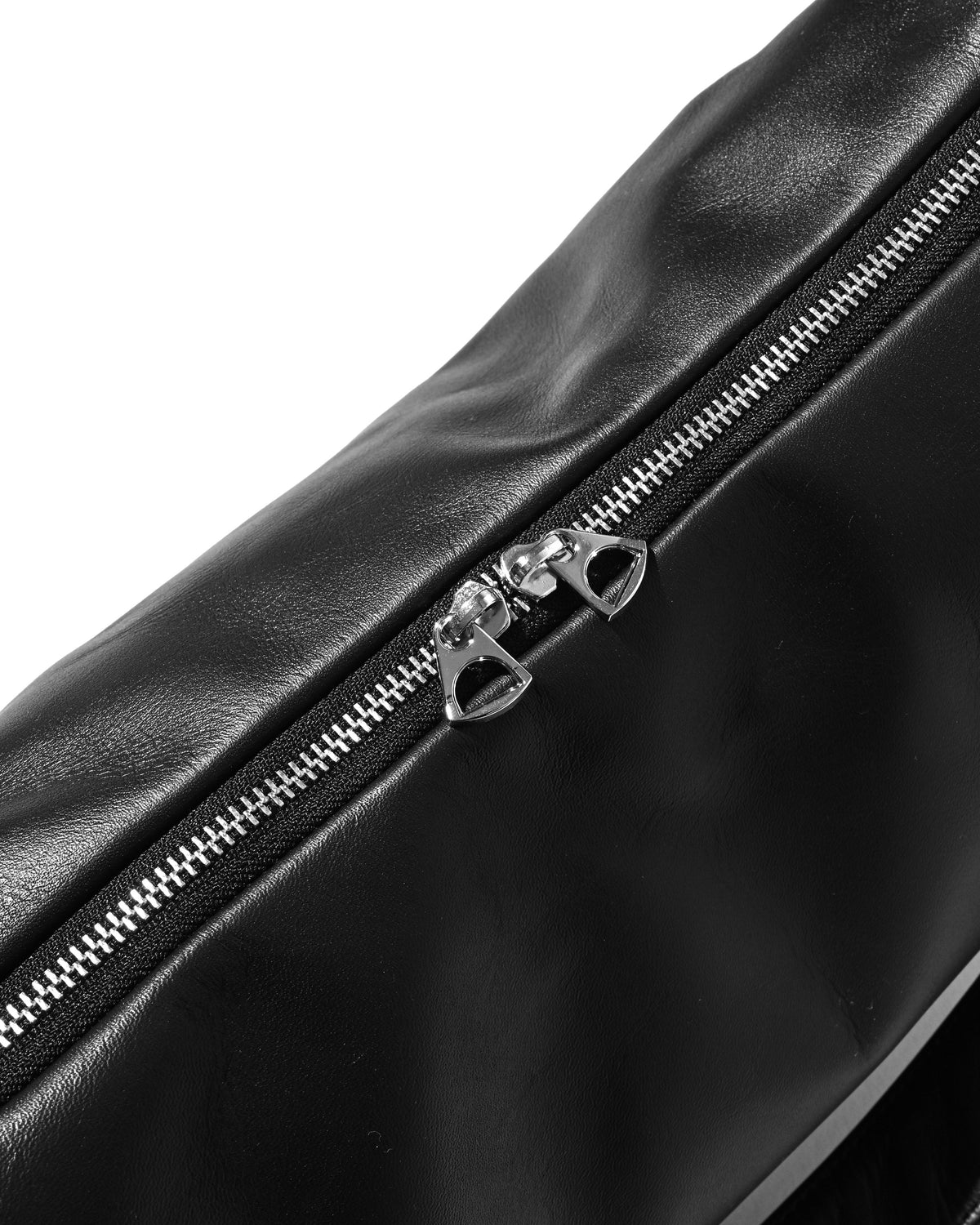 【10.21 WED 20:00- IN STOCK】 LEATHER 2WAY SYSTEM BAG (BLACK)