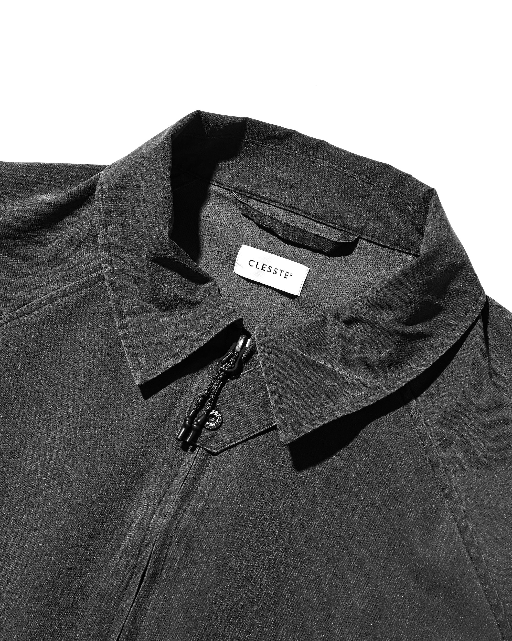 VINTAGE EFFECT COOLDOTS® CITY UTILITY JACKET (BLACK)