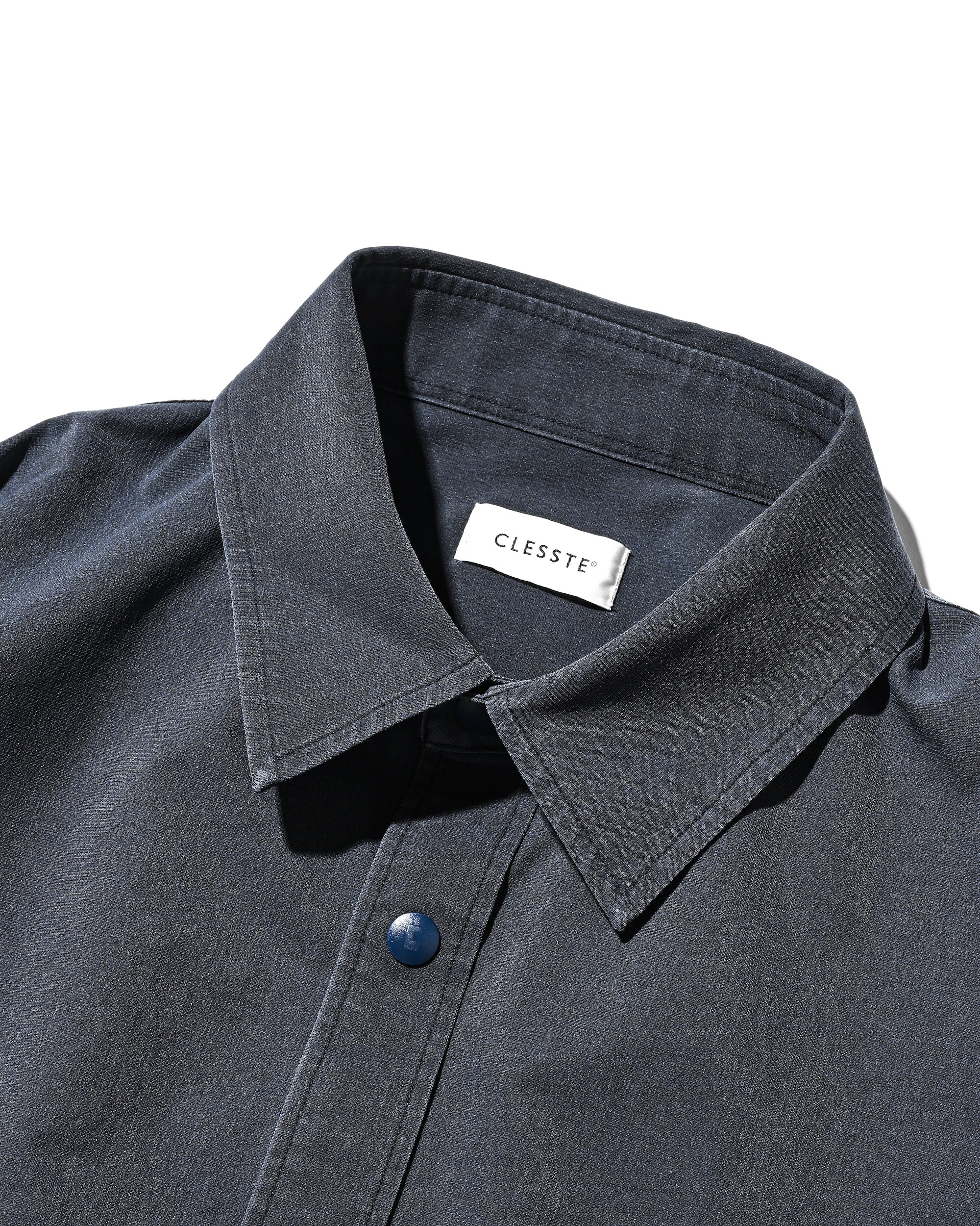 VINTAGE EFFECT COOLDOTS® CITY UNIFORM L/S SHIRT (NAVY)