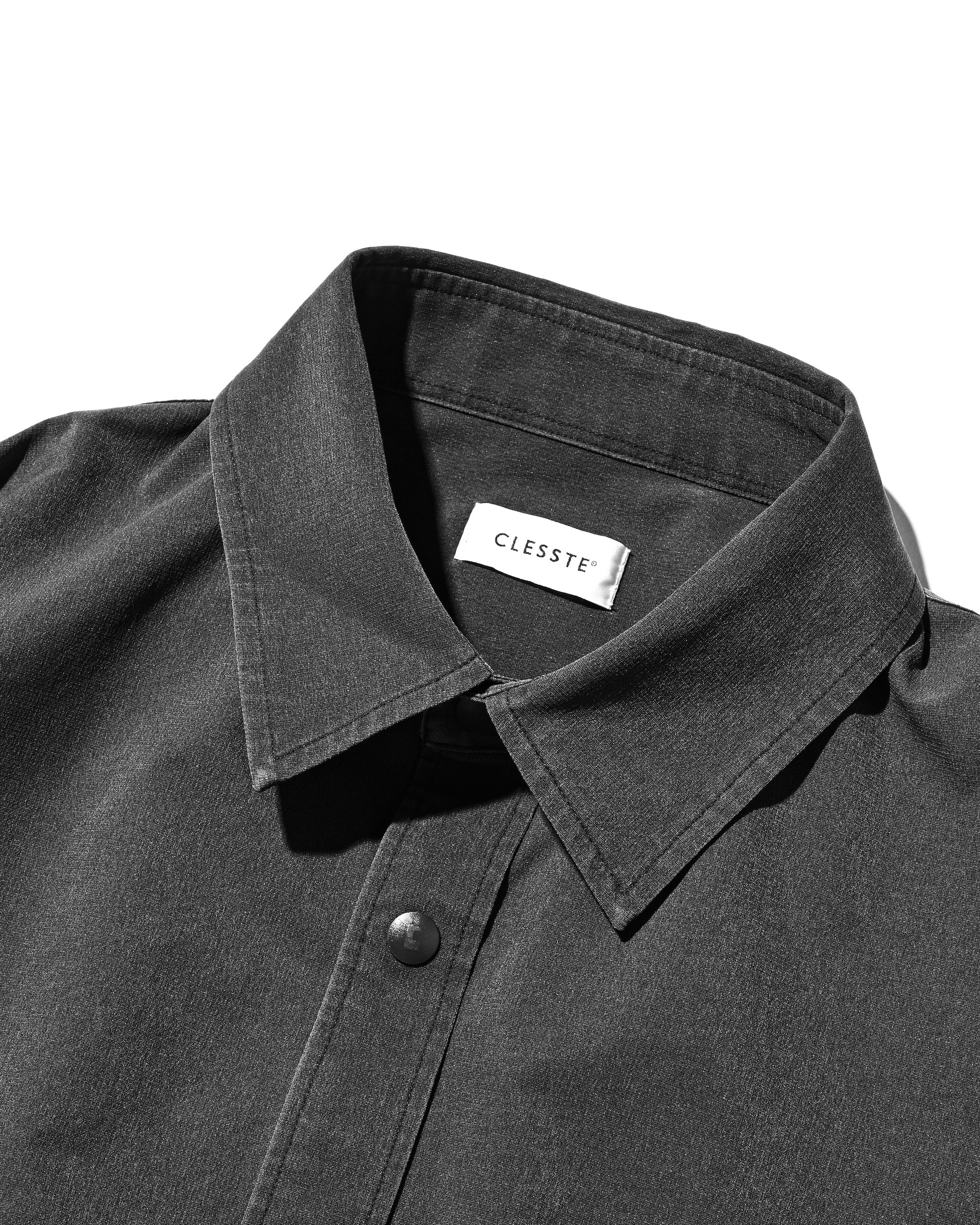 VINTAGE EFFECT COOLDOTS® CITY UNIFORM L/S SHIRT (BLACK)