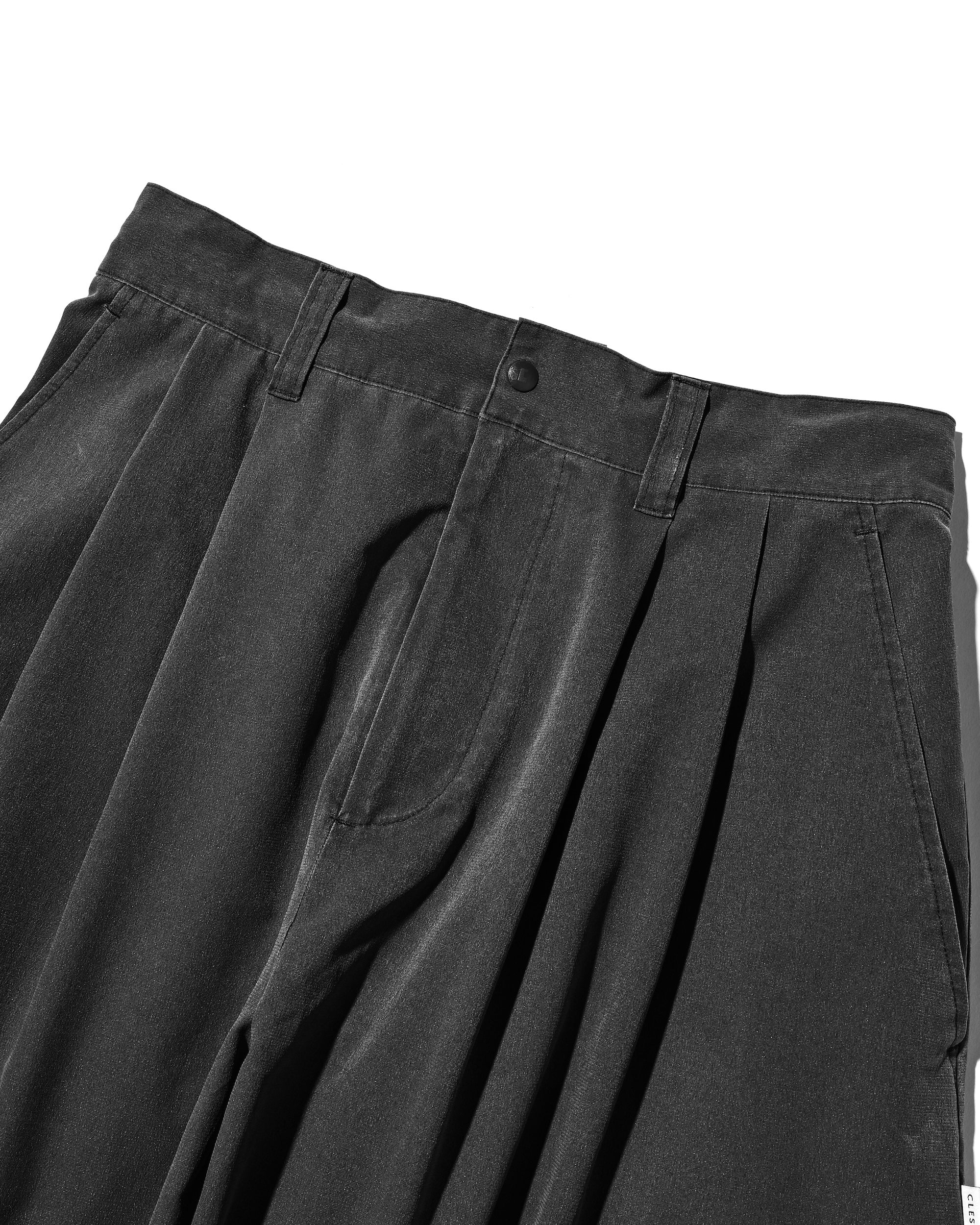 VINTAGE EFFECT COOLDOTS® CITY UNIFORM WIDE TAPERED PANTS (BLACK)