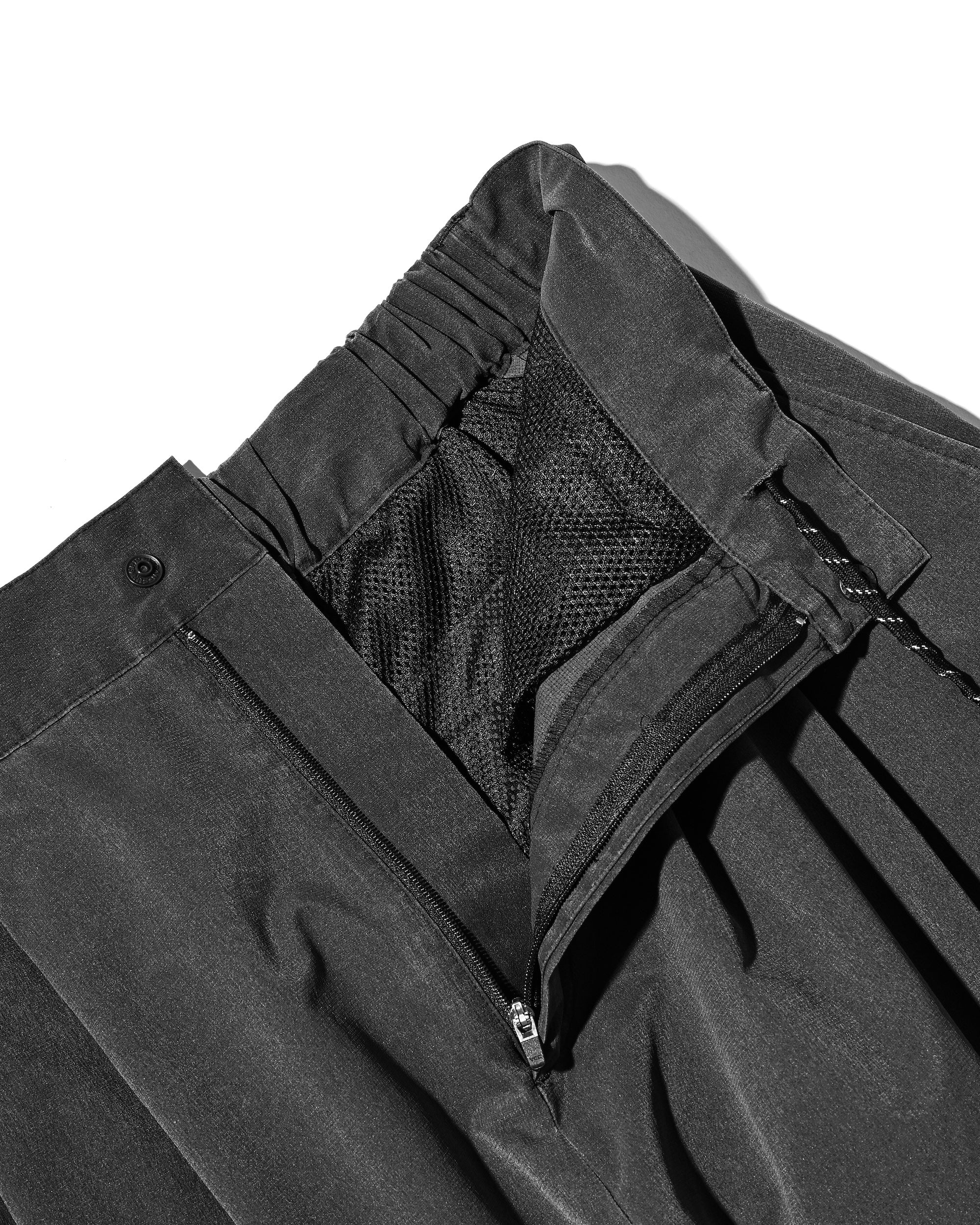 VINTAGE EFFECT COOLDOTS® CITY UNIFORM WIDE TAPERED PANTS (BLACK)