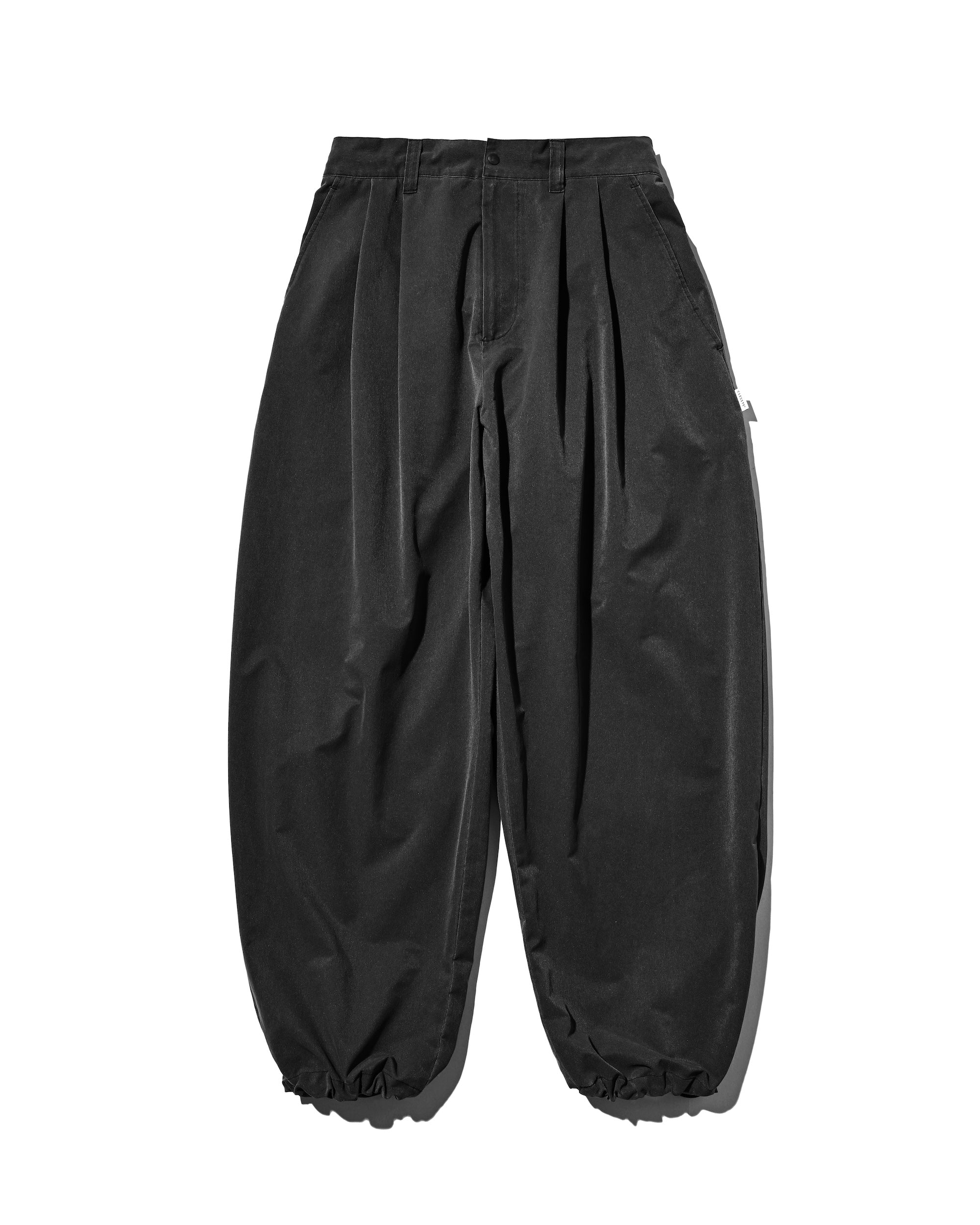 【3.21 SAT 20:00- IN STOCK】VINTAGE EFFECT COOLDOTS® CITY UNIFORM WIDE TAPERED PANTS (BLACK)