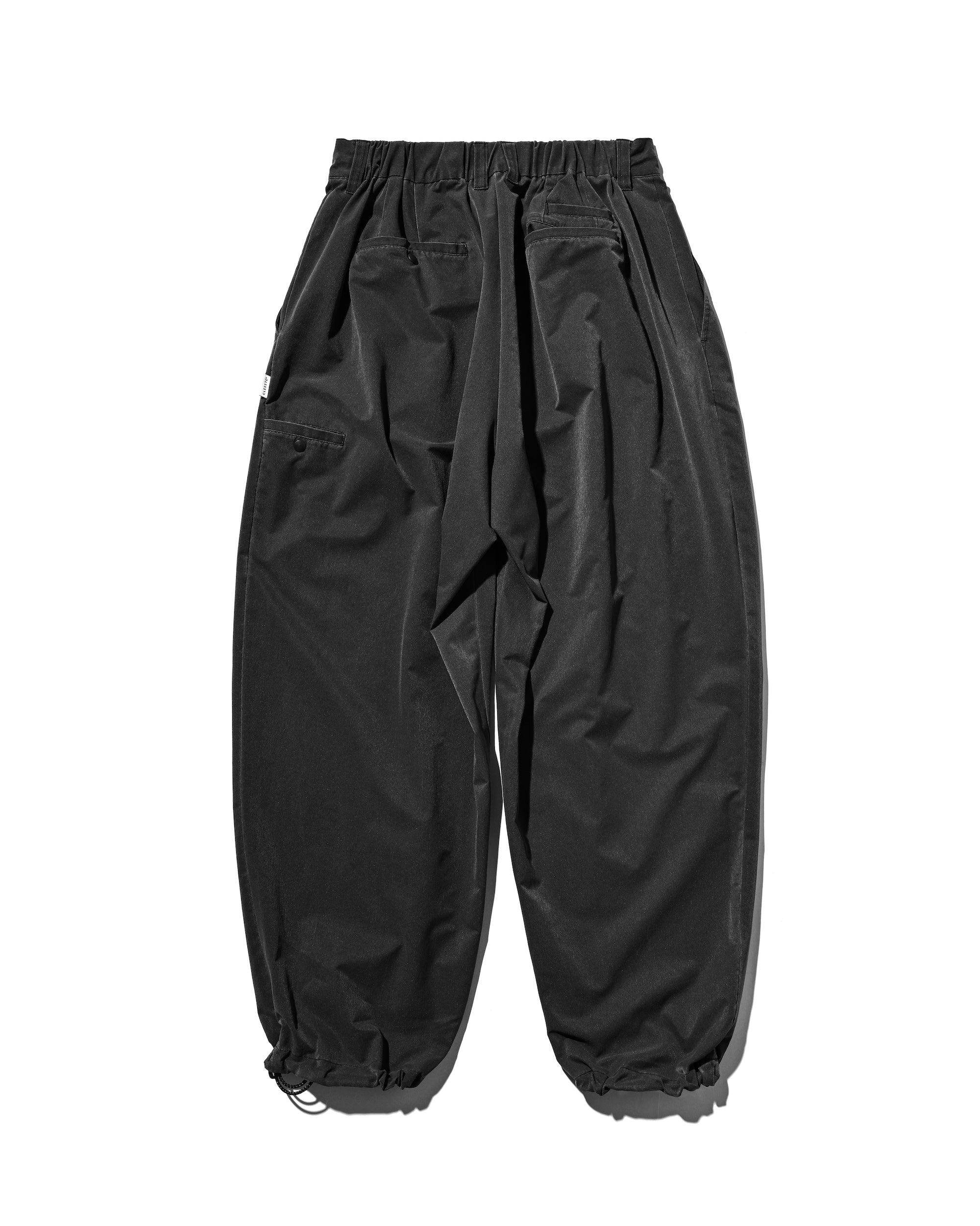 【3.21 SAT 20:00- IN STOCK】VINTAGE EFFECT COOLDOTS® CITY UNIFORM WIDE TAPERED PANTS (BLACK)