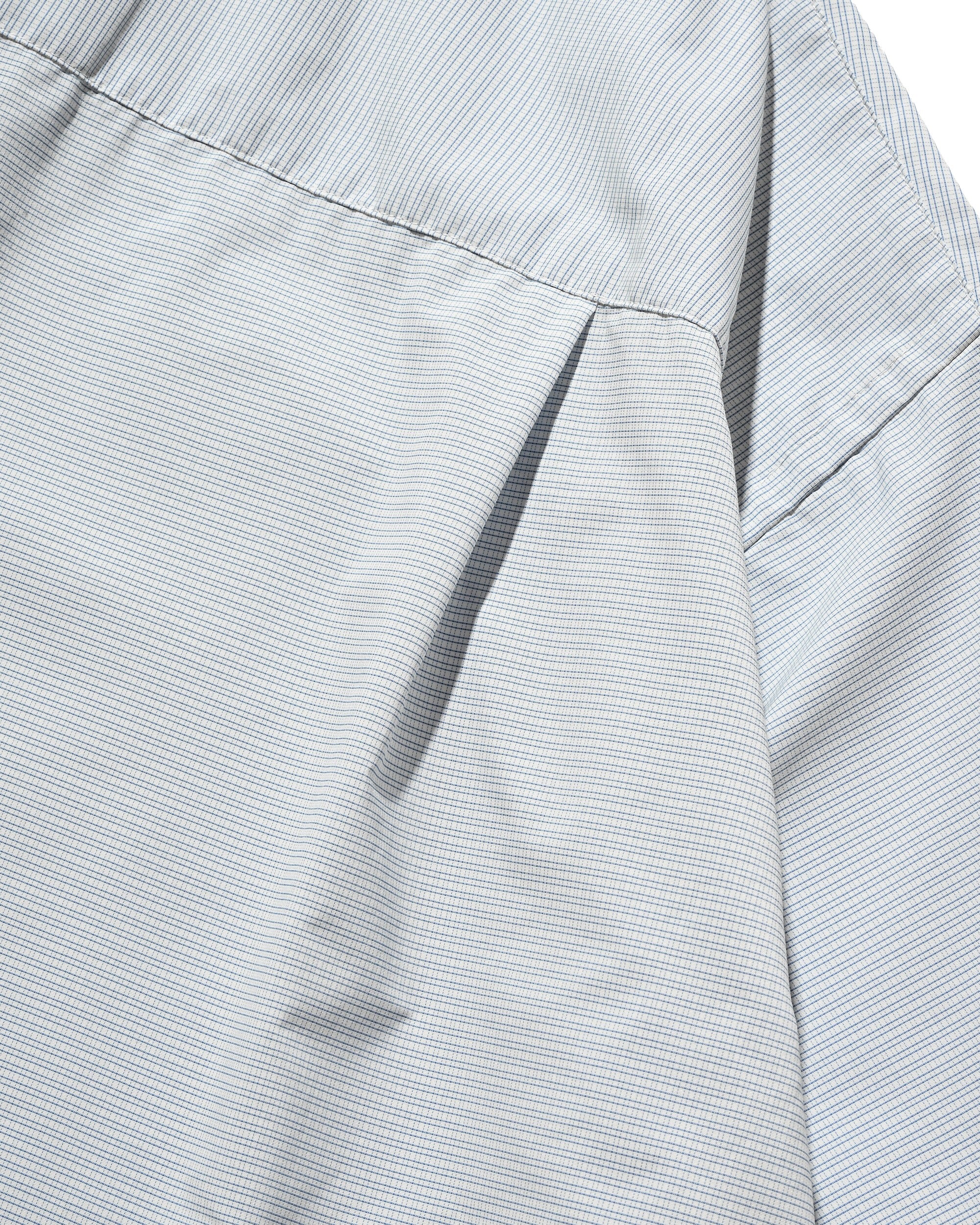 【4.25 SAT 20:00- IN STOCK】MINI PLAID S/S PULLOVER SHIRT (BLUE)