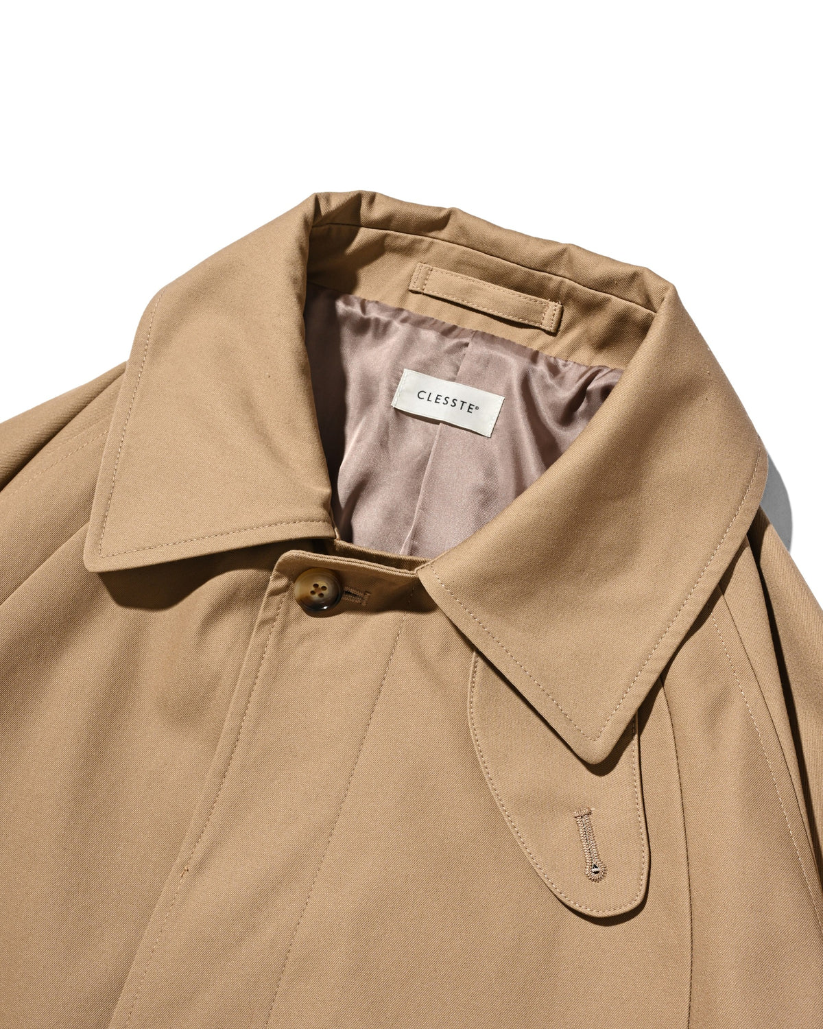 【10.31 SAT 20:00- IN STOCK】 T/C GABARDINE CITY BALMACAAN COAT (BEIGE)