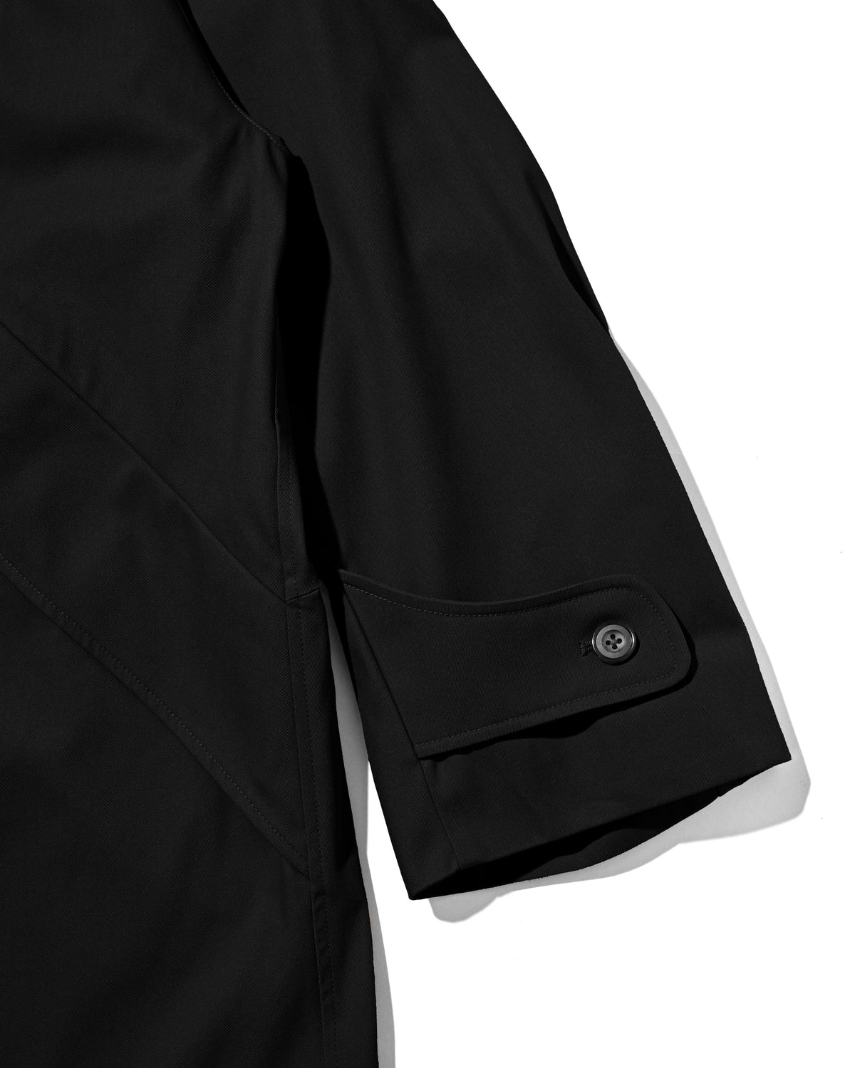 【10.31 SAT 20:00- IN STOCK】 T/C GABARDINE CITY BALMACAAN COAT (BLACK)