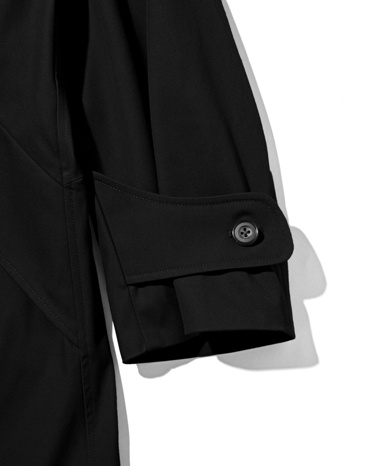【10.31 SAT 20:00- IN STOCK】 T/C GABARDINE CITY BALMACAAN COAT (BLACK)