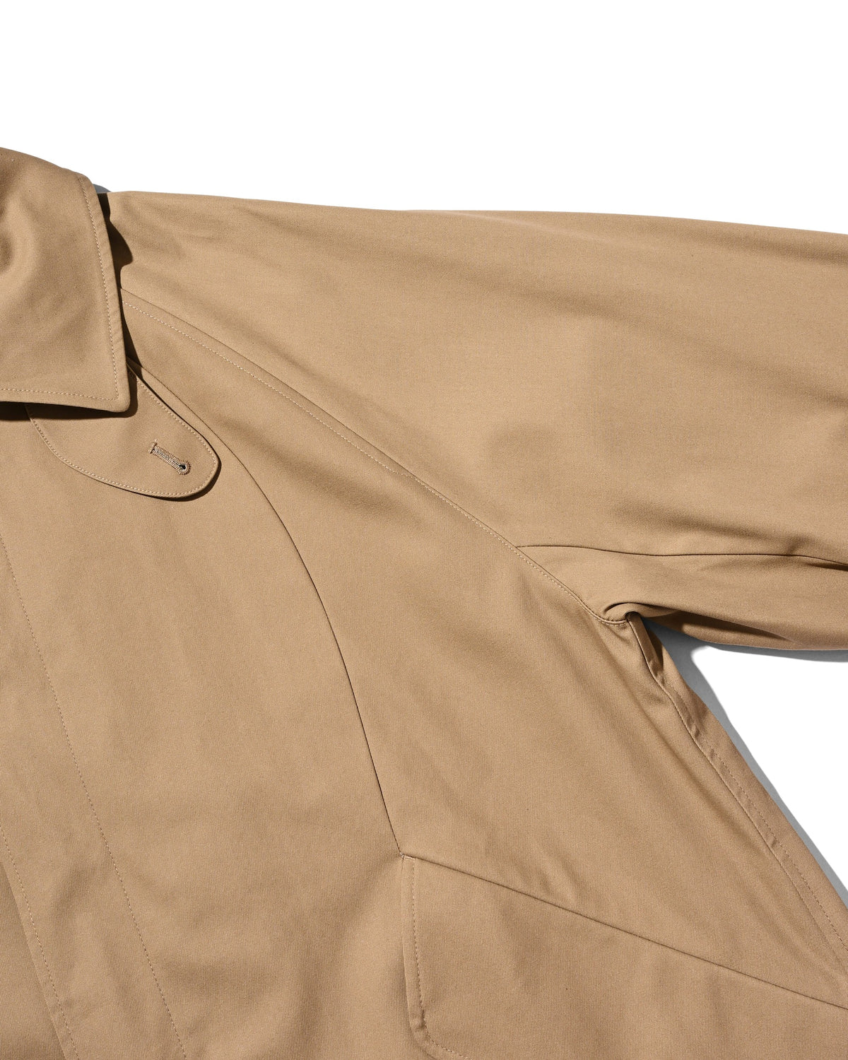 【10.31 SAT 20:00- IN STOCK】 T/C GABARDINE CITY BALMACAAN COAT (BEIGE)
