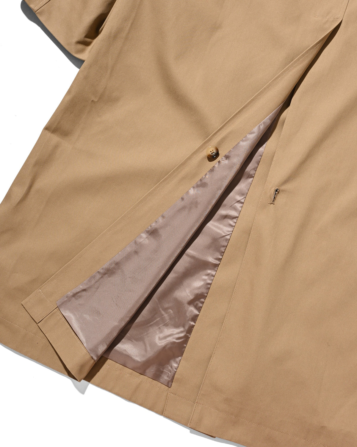 【10.31 SAT 20:00- IN STOCK】 T/C GABARDINE CITY BALMACAAN COAT (BEIGE)