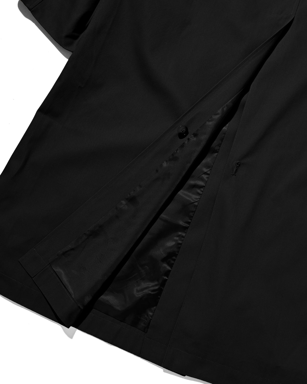 【10.31 SAT 20:00- IN STOCK】 T/C GABARDINE CITY BALMACAAN COAT (BLACK)