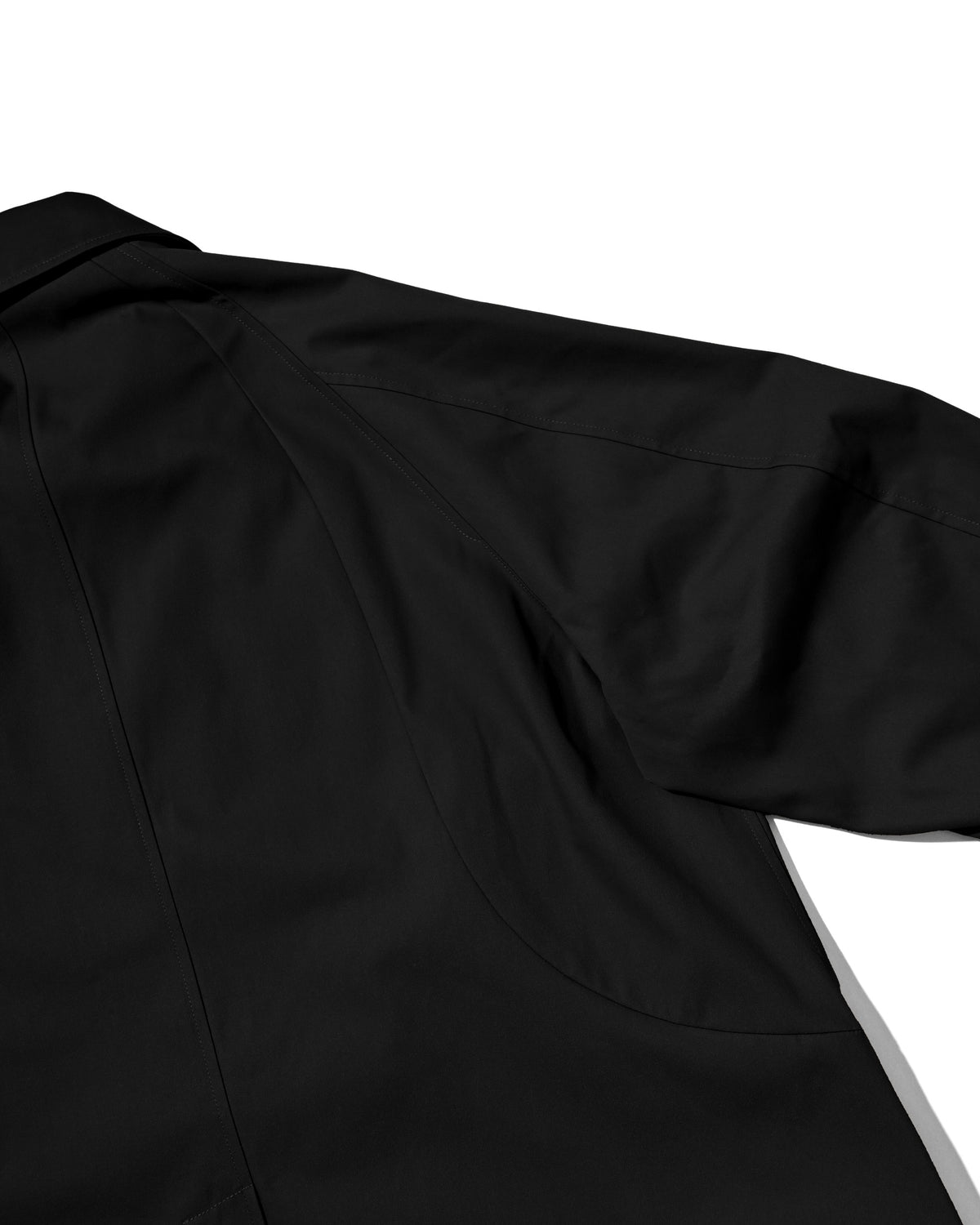 【10.31 SAT 20:00- IN STOCK】 T/C GABARDINE CITY BALMACAAN COAT (BLACK)