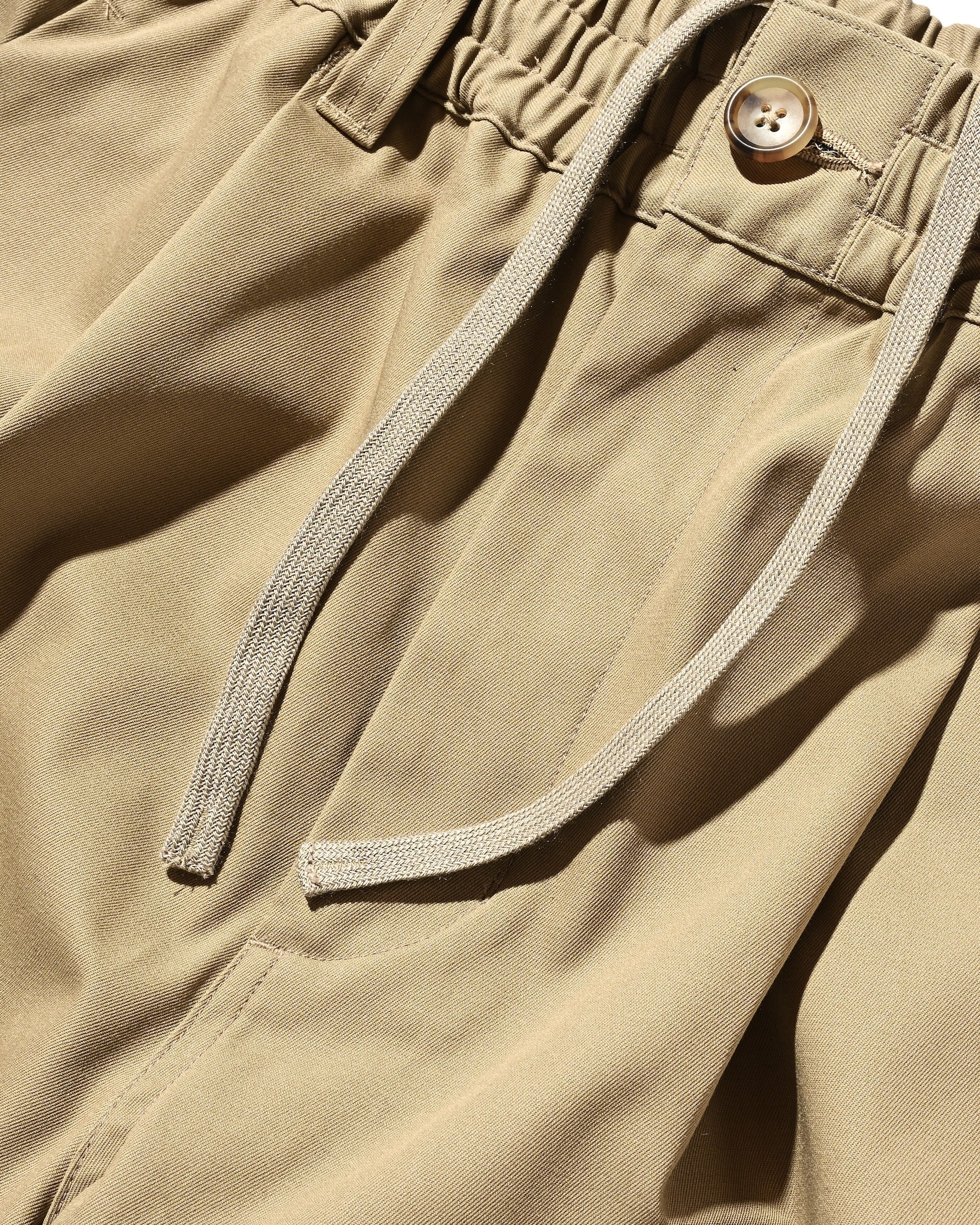 【9.10 WED 20:00- IN STOCK】BARREL LEG EASY PANTS (BEIGE)