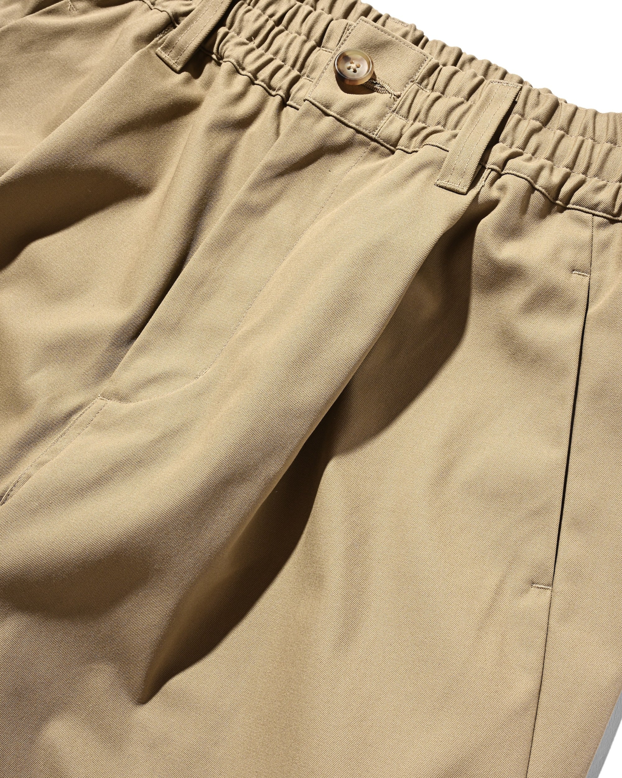 【9.10 WED 20:00- IN STOCK】BARREL LEG EASY PANTS (BEIGE)