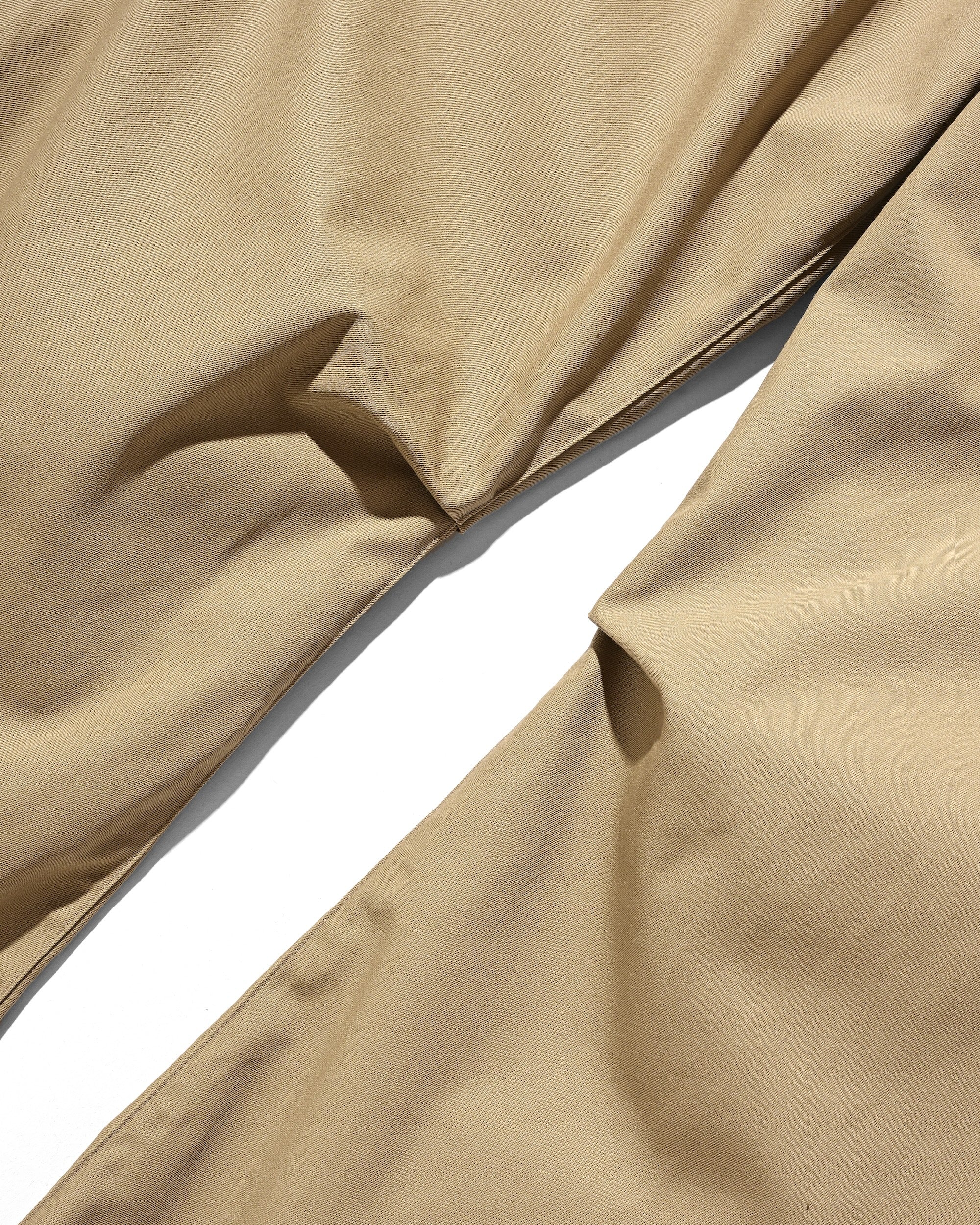 【9.10 WED 20:00- IN STOCK】BARREL LEG EASY PANTS (BEIGE)