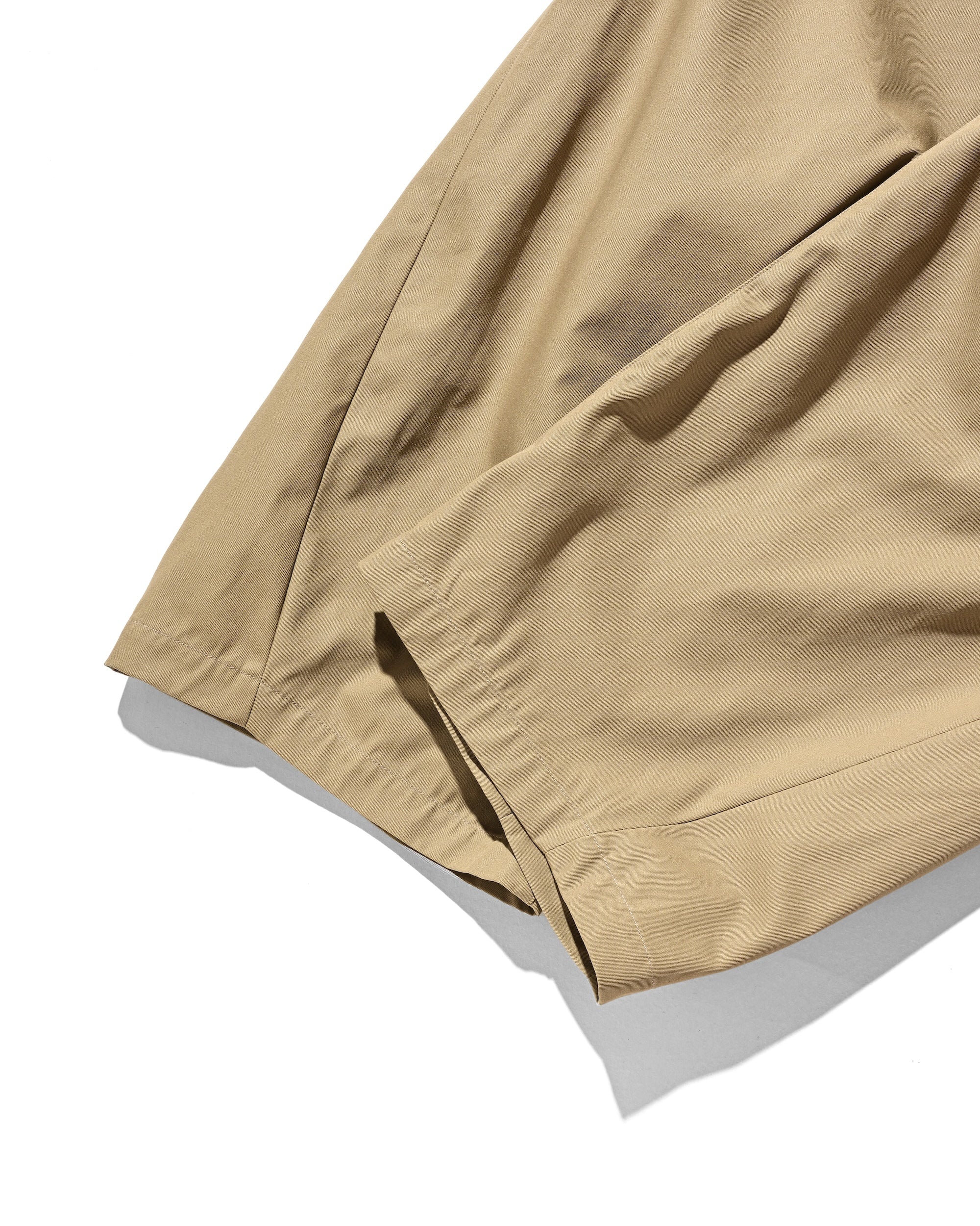 【9.10 WED 20:00- IN STOCK】BARREL LEG EASY PANTS (BEIGE)