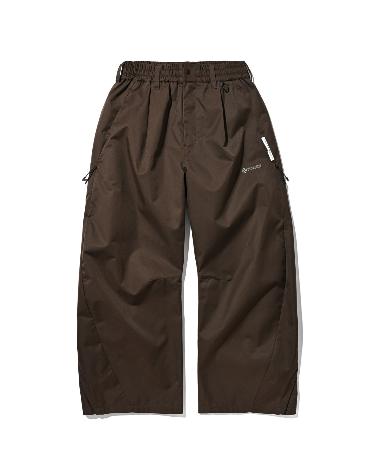 【10.17 SAT 20:00- IN STOCK】 +phenix WINDSTOPPER® by GORE-TEX LABS TWILL CITY BARREL LEG PANTS (URBAN BROWN)