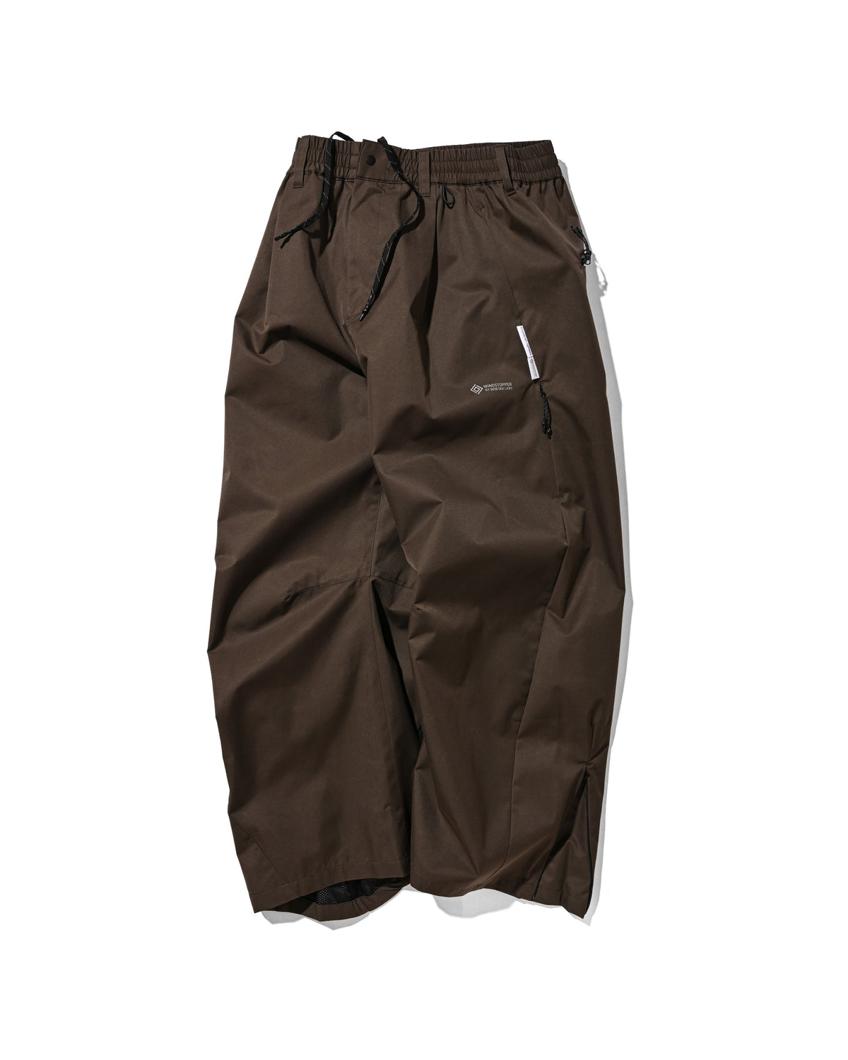 【10.17 SAT 20:00- IN STOCK】 +phenix WINDSTOPPER® by GORE-TEX LABS TWILL CITY BARREL LEG PANTS (URBAN BROWN)