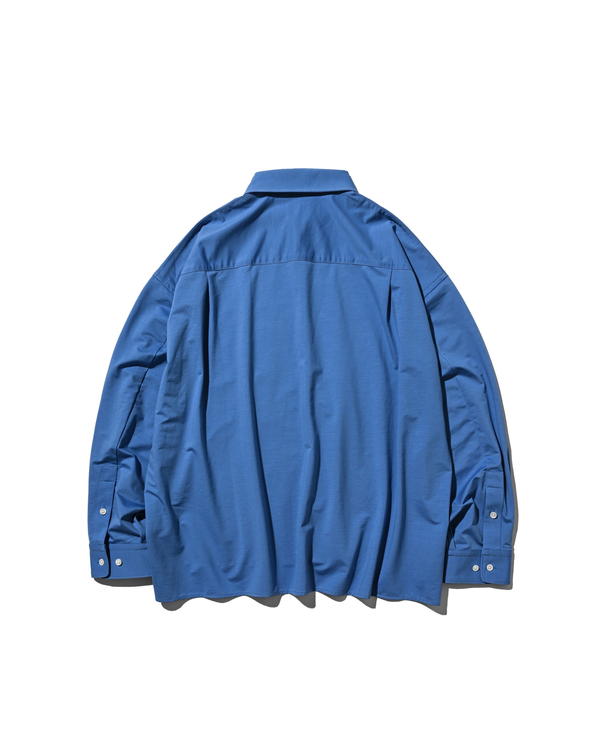 10.14 WED 20:00- IN STOCK】 46G KNIT EVERYDAY BOX L/S SHIRT (SAX BLUE)