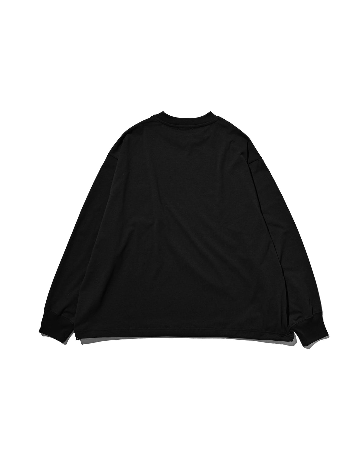 【10.17 SAT 20:00- IN STOCK】 TECH POCKET L/S T-SHIRT (BLACK)