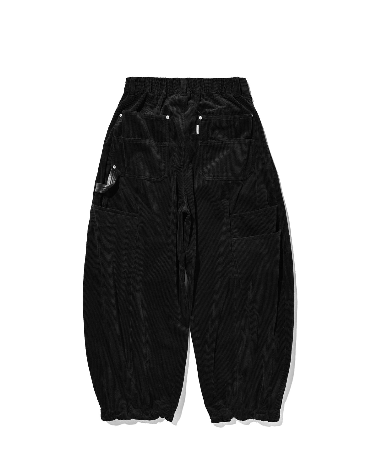 【10.21 WED 20:00- IN STOCK】 CORDUROY CITY MASSIVE UTILITY PANTS (BLACK)