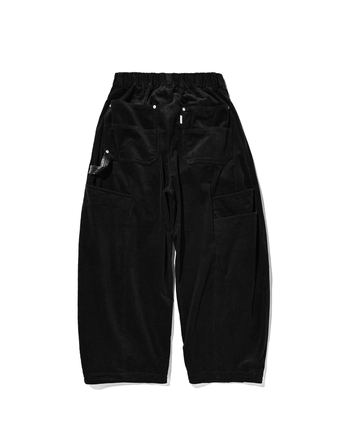 【10.21 WED 20:00- IN STOCK】 CORDUROY CITY MASSIVE UTILITY PANTS (BLACK)