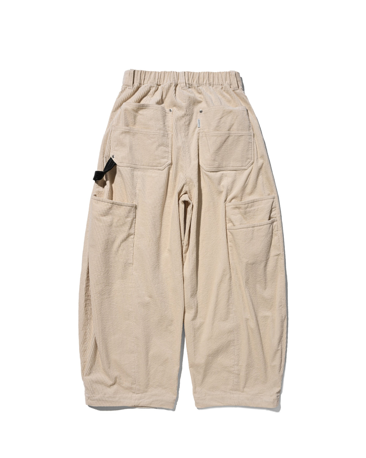 【10.21 WED 20:00- IN STOCK】 CORDUROY CITY MASSIVE UTILITY PANTS (OFF WHITE)