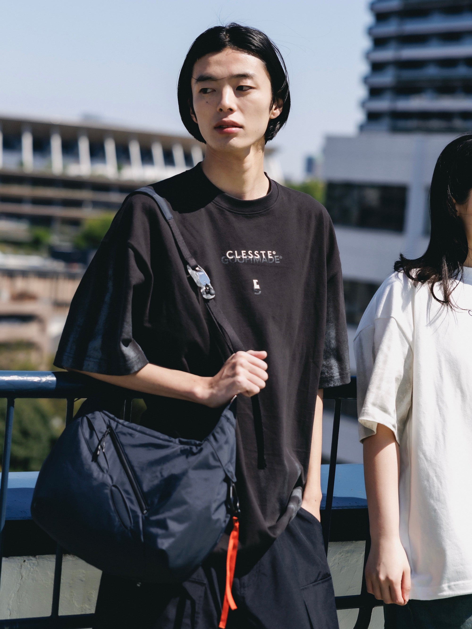 LOGO ARCHIVE TEE FOR GOOPiMADE (BLACK)