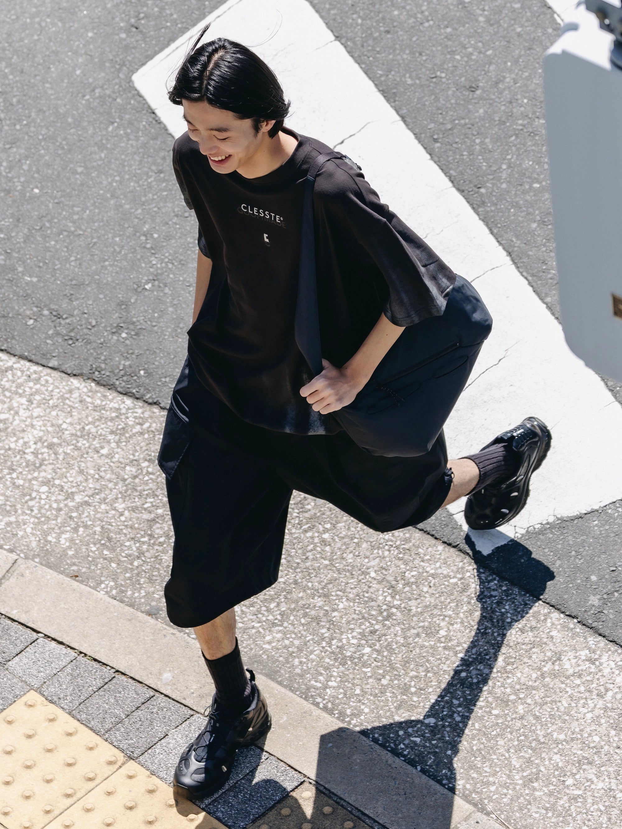LOGO ARCHIVE TEE FOR GOOPiMADE (BLACK)