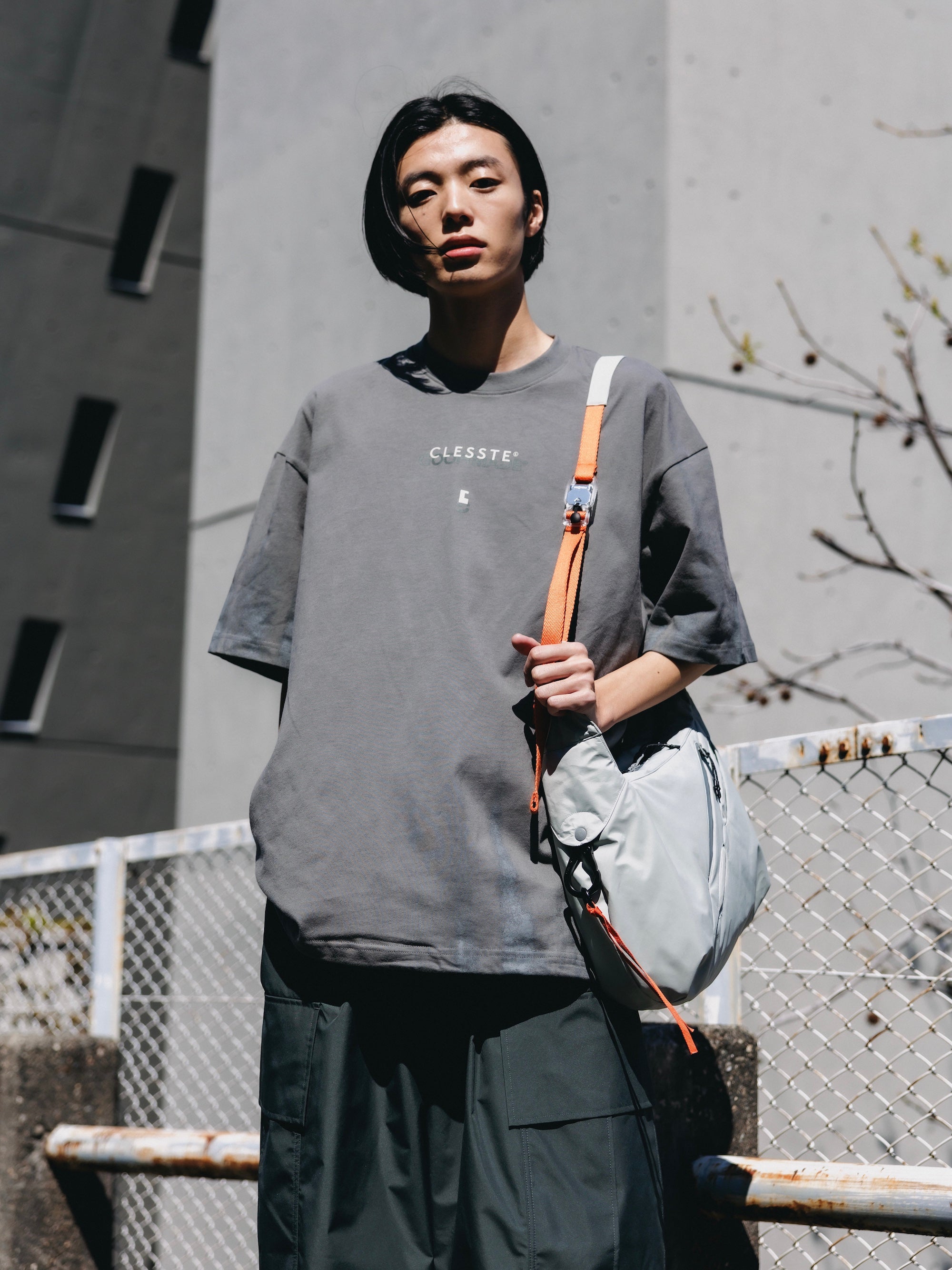 LOGO ARCHIVE TEE FOR GOOPiMADE (GRAY)