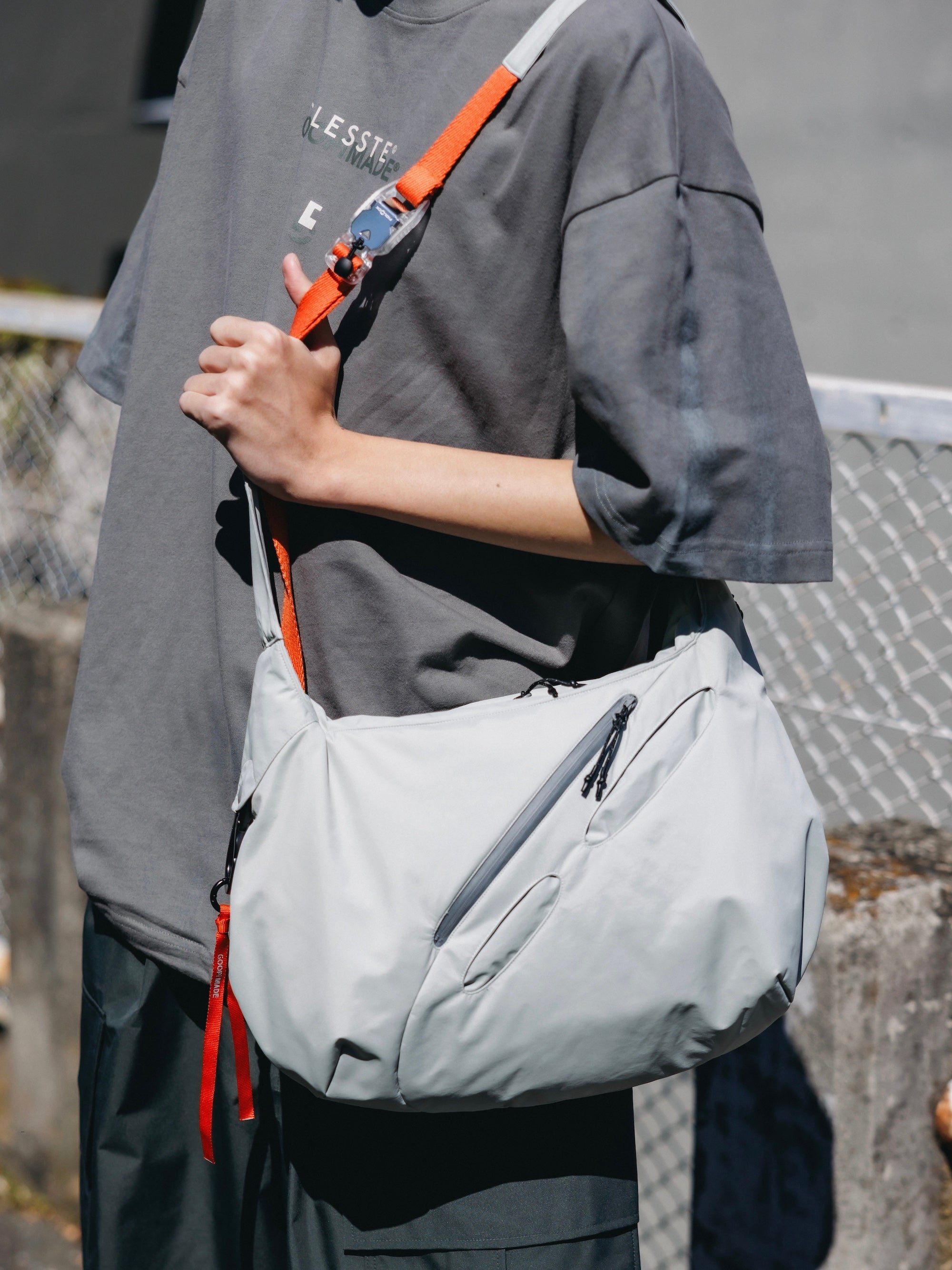 3LAYER NYLON FUTURE BAG FOR GOOPiMADE (WHITE)