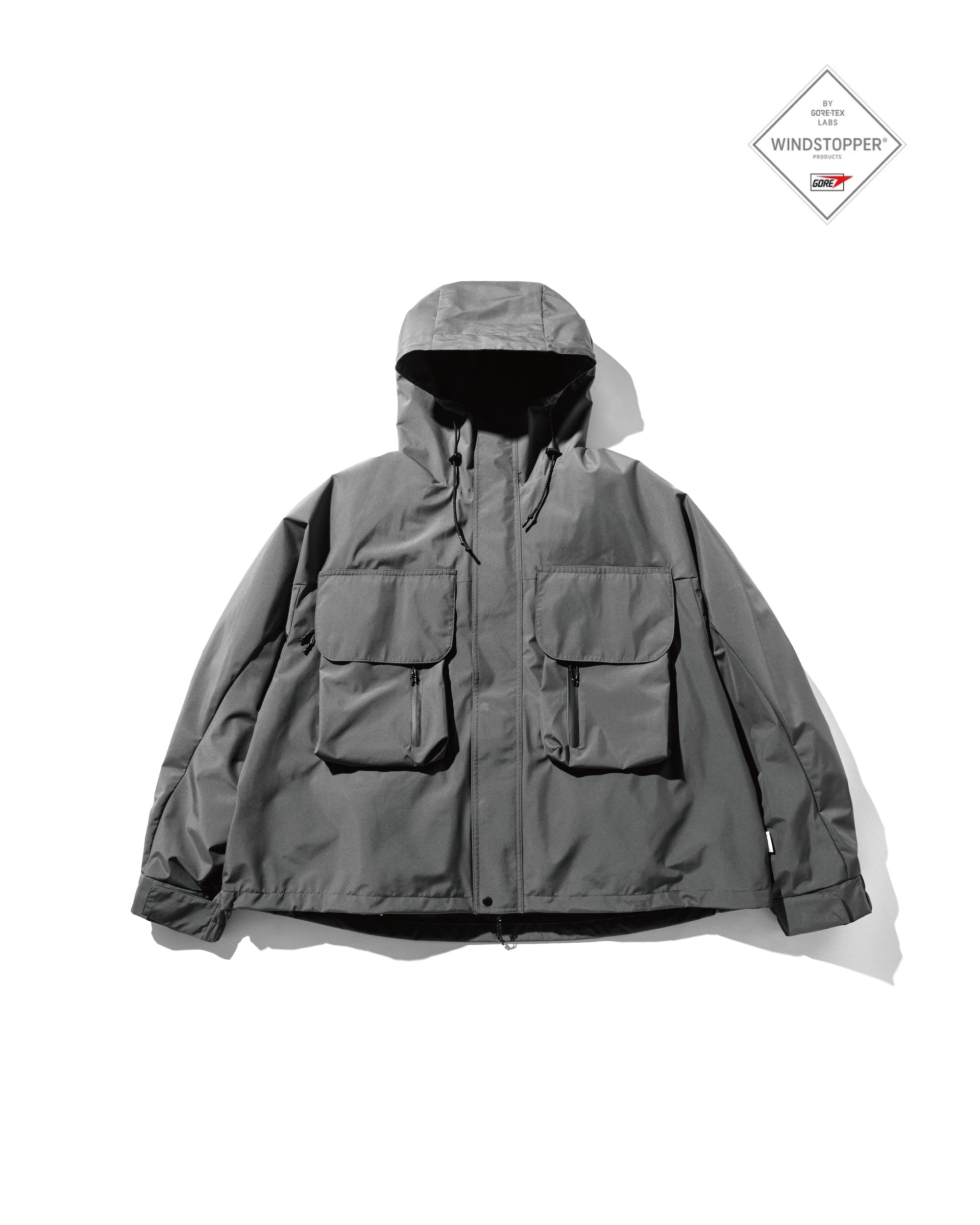 【3.5 WED 20:00- IN STOCK】+phenix WINDSTOPPER® by GORE-TEX LABS CITY WADING JACKET (GRAPHAITE GRAY)