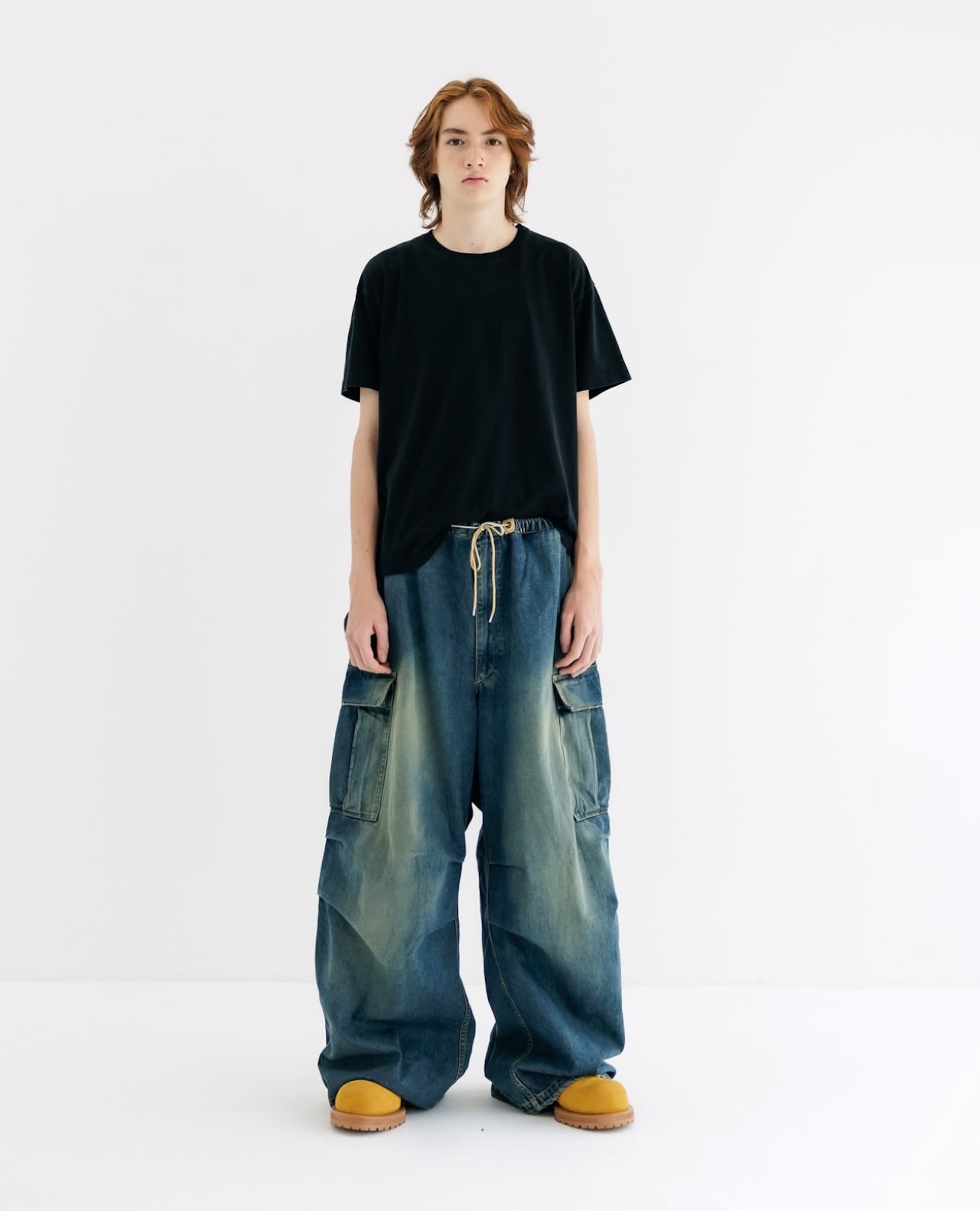 【9.13 SAT 20:00- IN STOCK】VINTAGE DYED SELVEDGE DENIM M-51 ARCTIC TROUSERS (VINTAGE INDIGO)