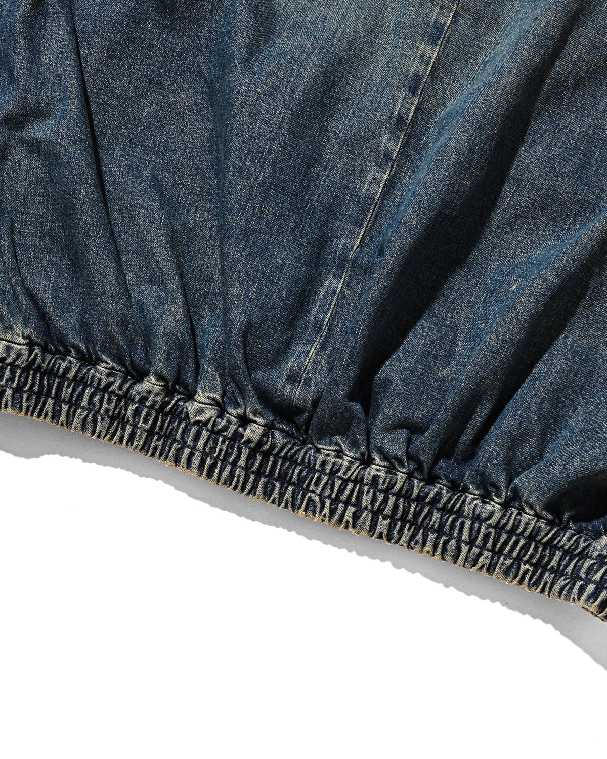 VINTAGE DYED SELVEDGE DENIM CITY UTILITY JACKET (VINTAGE INDIGO)