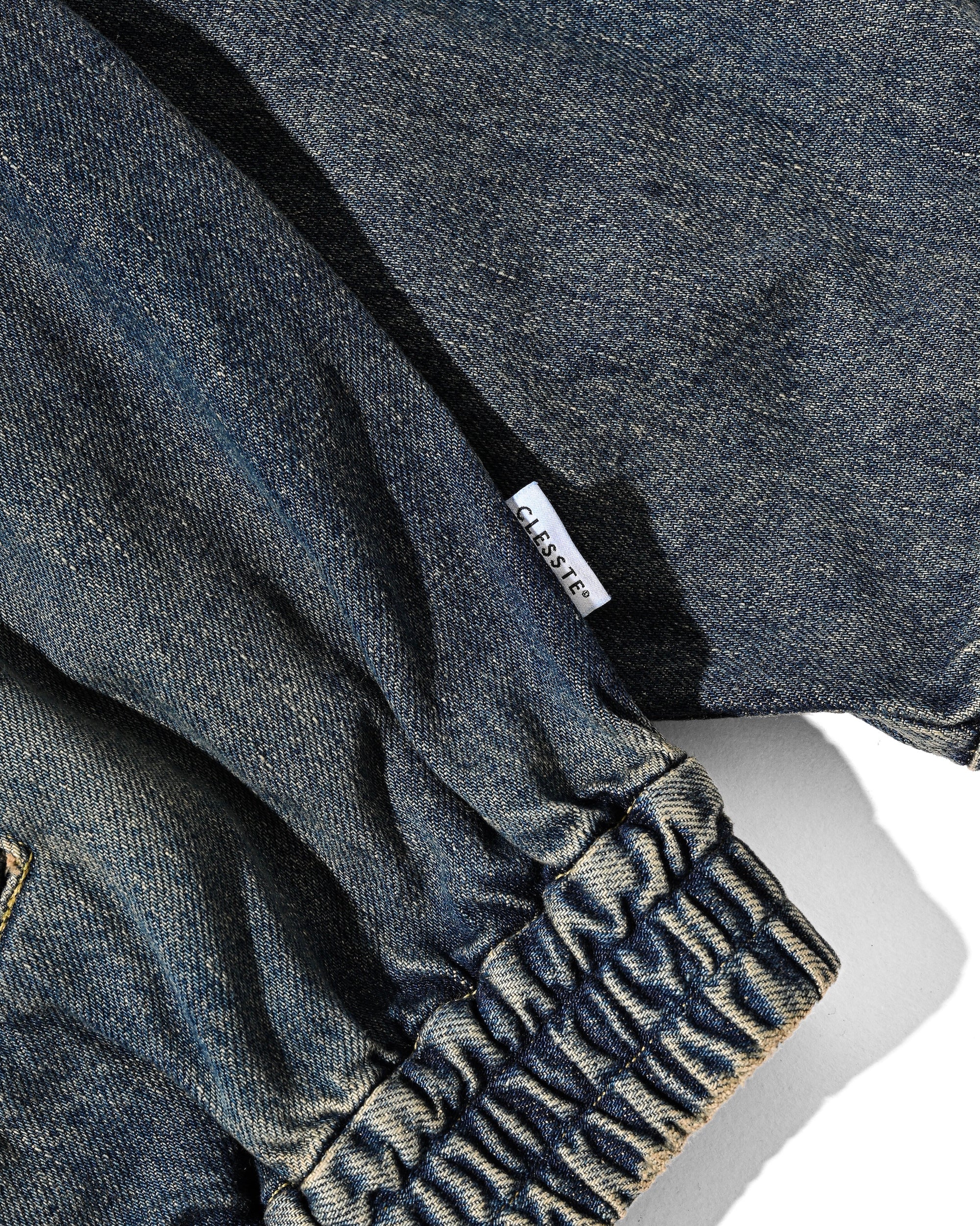 VINTAGE DYED SELVEDGE DENIM CITY UTILITY JACKET (VINTAGE INDIGO)