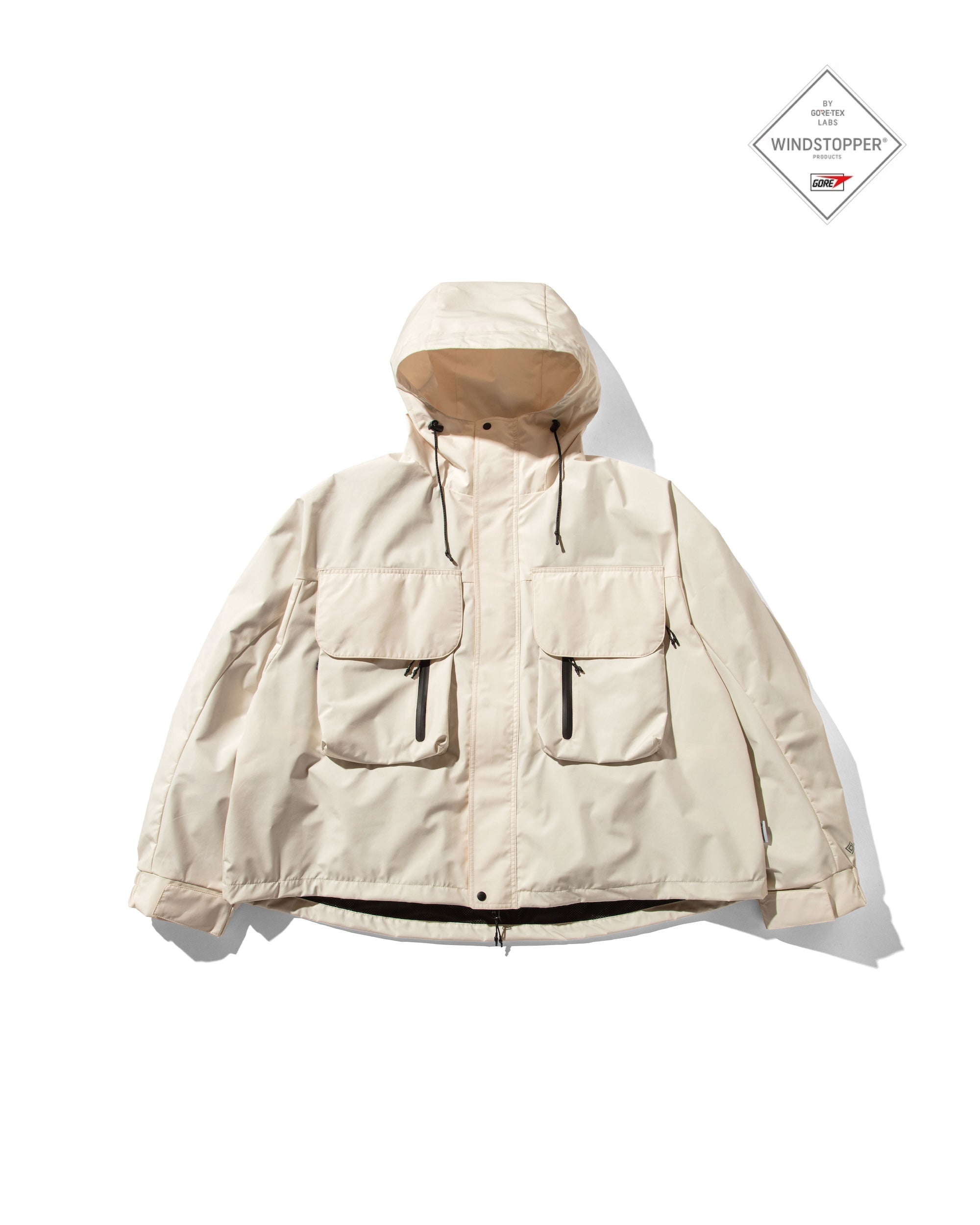 【3.5 WED 20:00- IN STOCK】+phenix WINDSTOPPER® by GORE-TEX LABS CITY WADING JACKET (PURE IVORY)