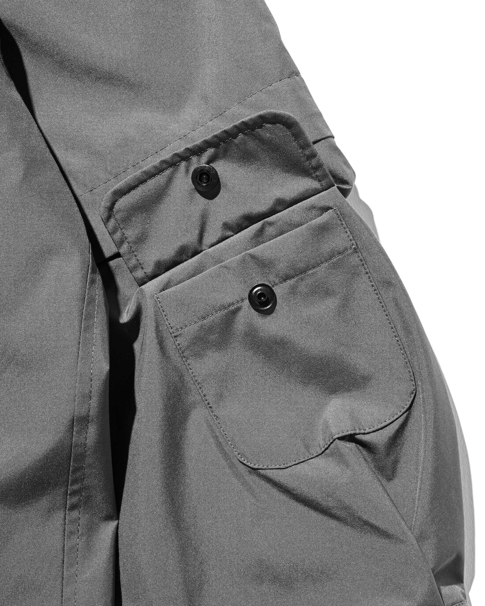 【9.10 WED 20:00- IN STOCK】+phenix WINDSTOPPER® by GORE-TEX LABS DETACHABLE WADING SHIRT JACKET (GRAPHAITE GRAY)