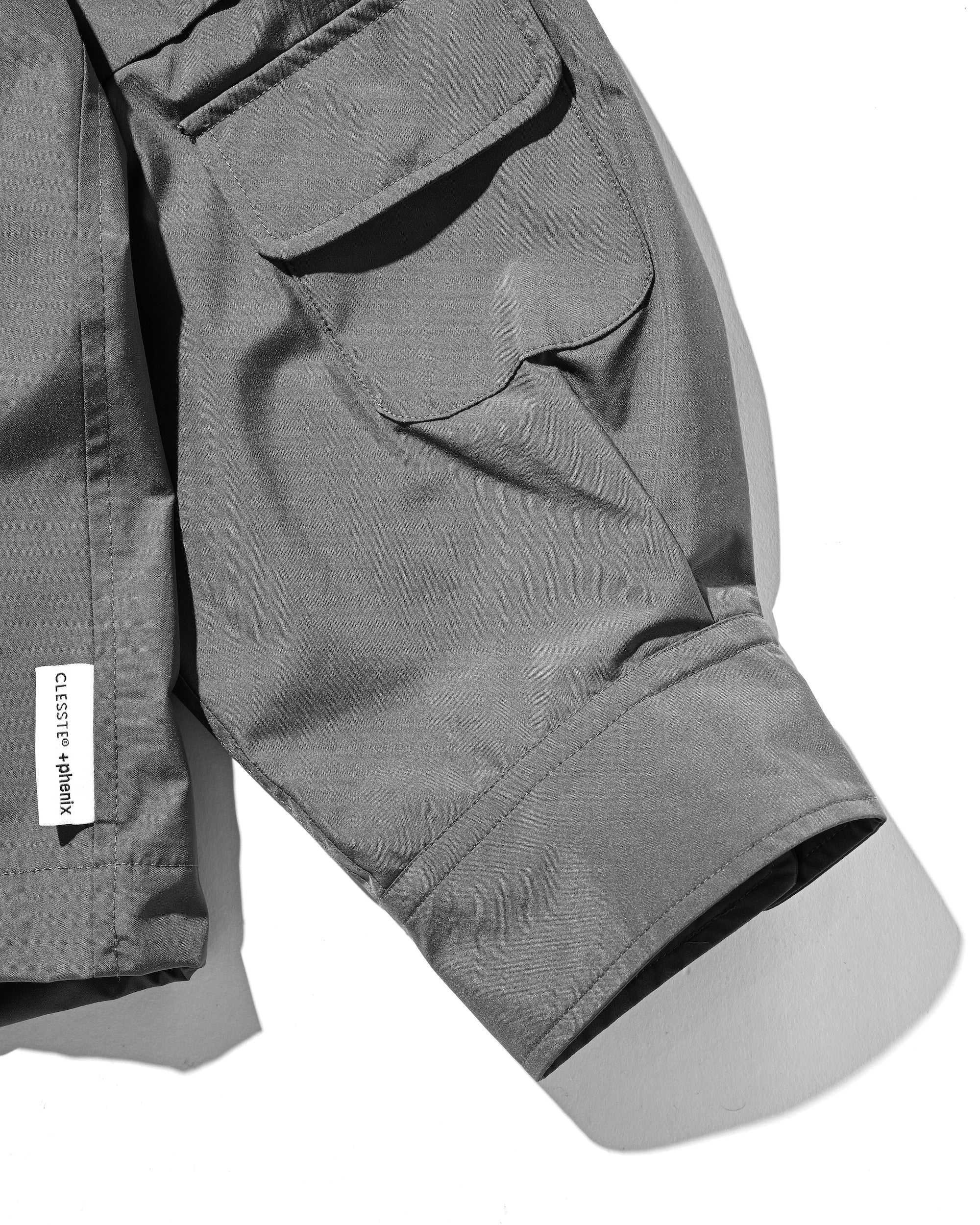 【9.10 WED 20:00- IN STOCK】+phenix WINDSTOPPER® by GORE-TEX LABS DETACHABLE WADING SHIRT JACKET (GRAPHAITE GRAY)