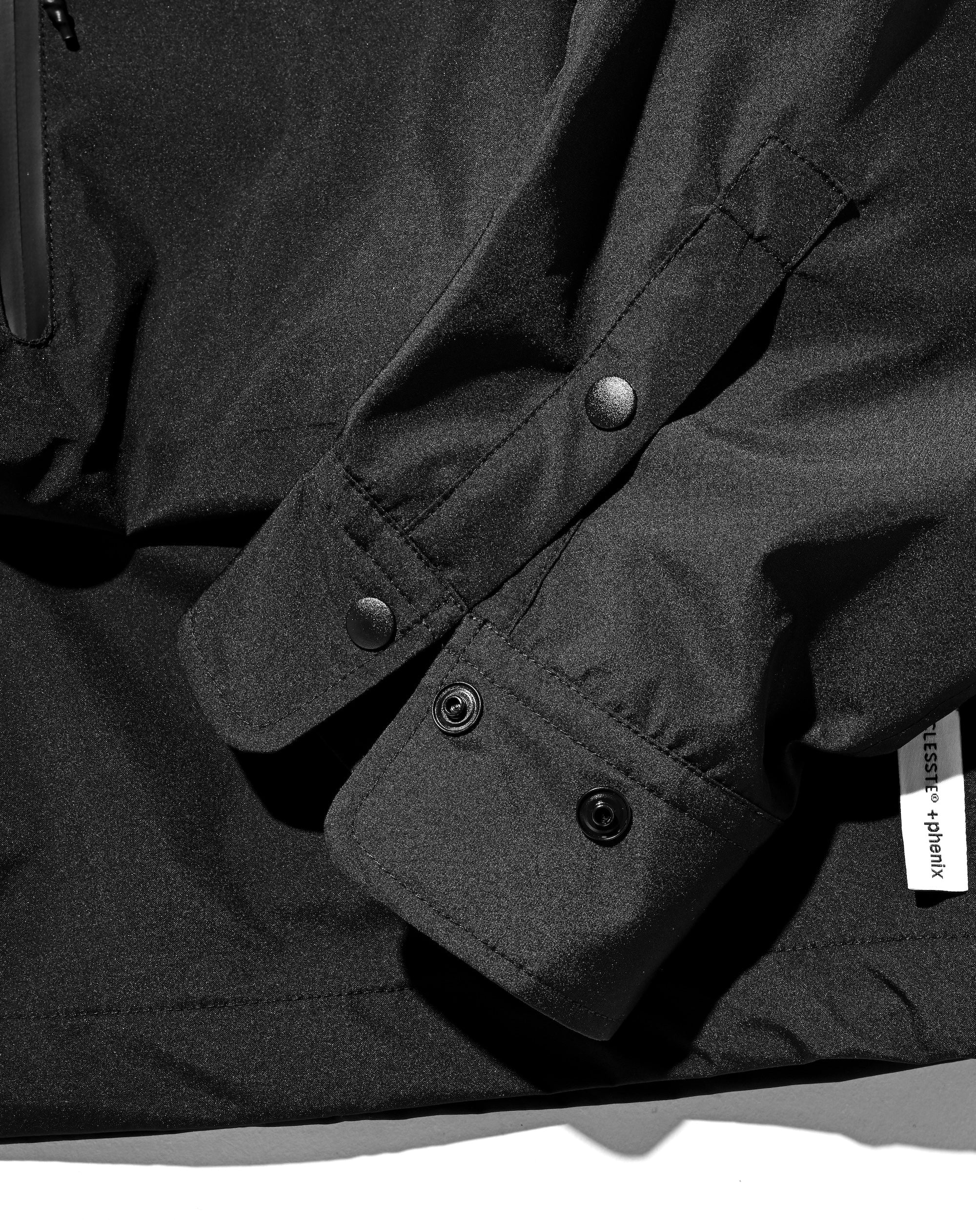 【9.10 WED 20:00- IN STOCK】+phenix WINDSTOPPER® by GORE-TEX LABS DETACHABLE WADING SHIRT JACKET (BLACK)