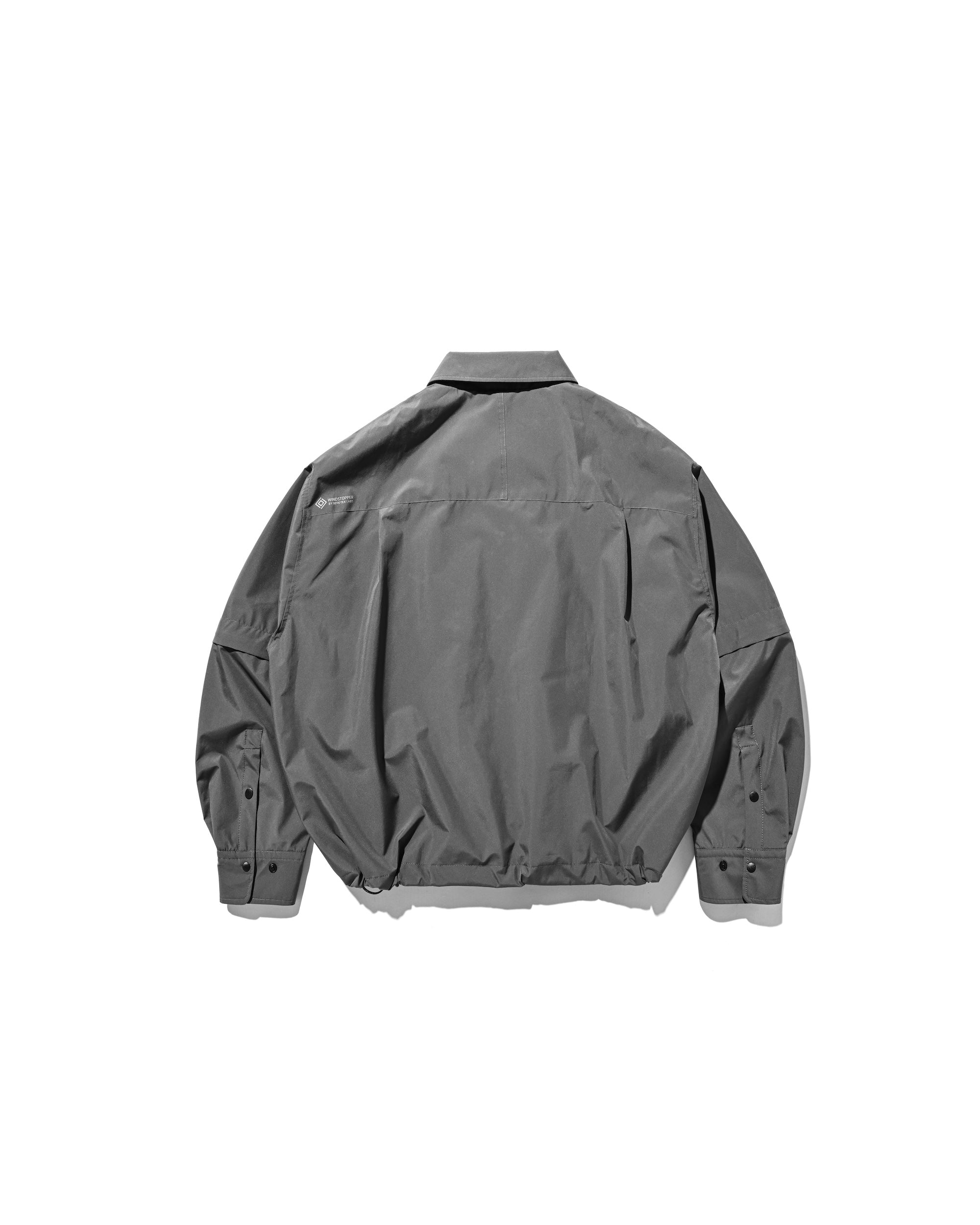 【9.10 WED 20:00- IN STOCK】+phenix WINDSTOPPER® by GORE-TEX LABS DETACHABLE WADING SHIRT JACKET (GRAPHAITE GRAY)