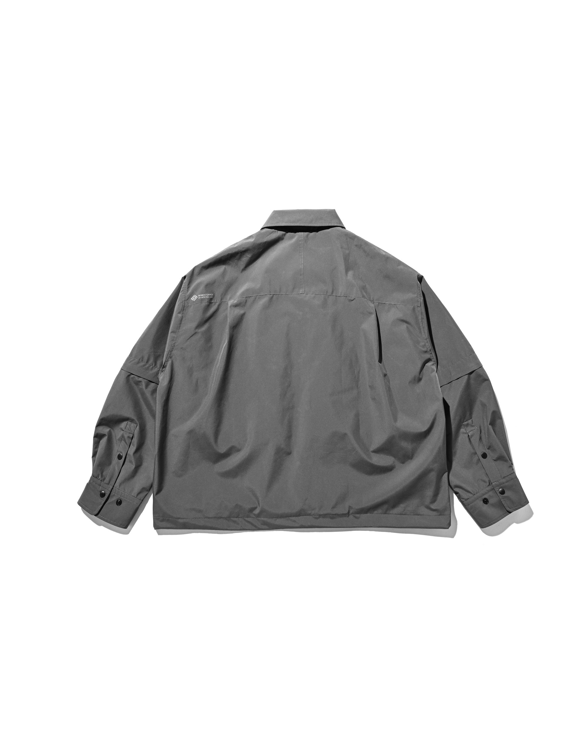 【9.10 WED 20:00- IN STOCK】+phenix WINDSTOPPER® by GORE-TEX LABS DETACHABLE WADING SHIRT JACKET (GRAPHAITE GRAY)