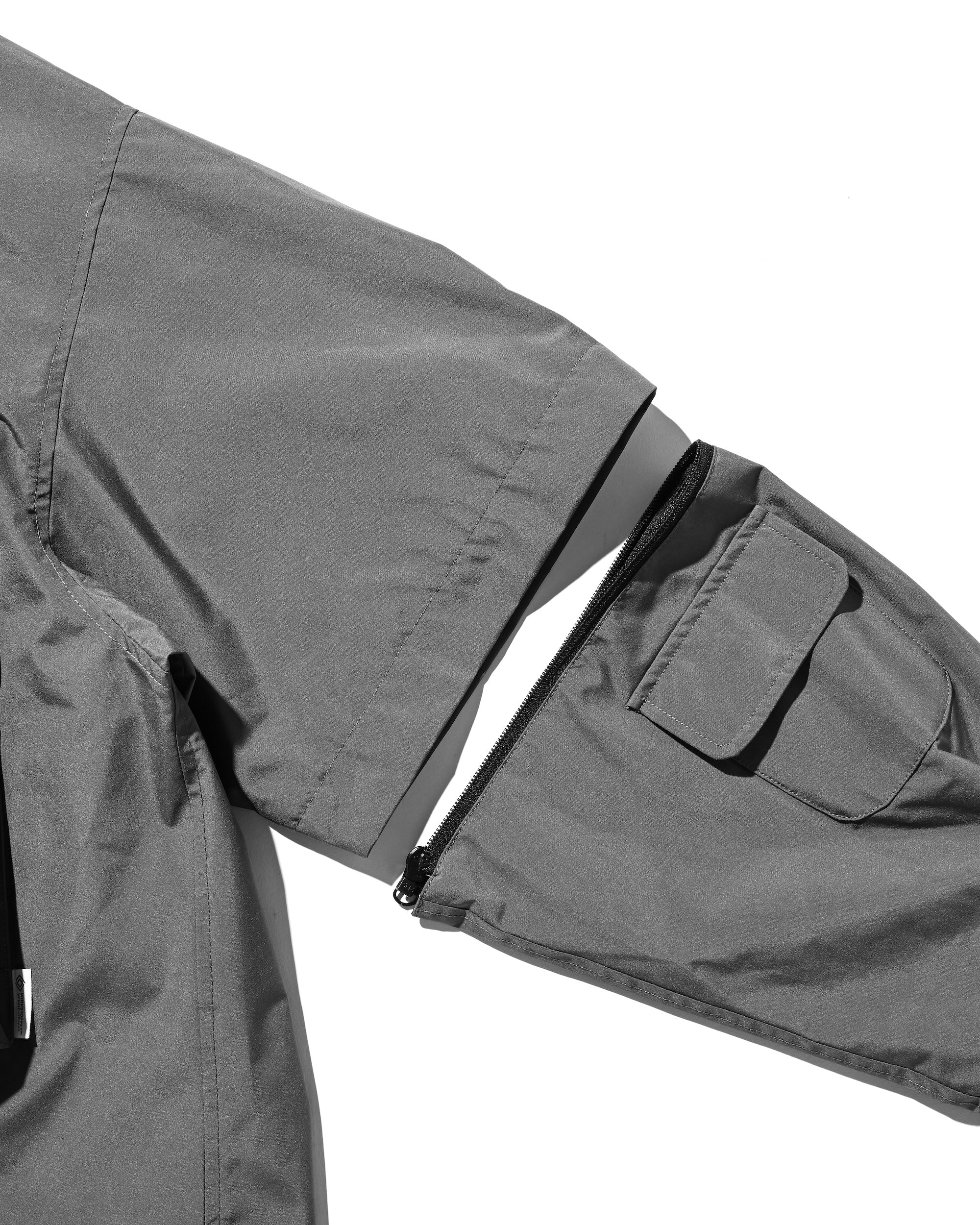 【9.10 WED 20:00- IN STOCK】+phenix WINDSTOPPER® by GORE-TEX LABS DETACHABLE WADING SHIRT JACKET (GRAPHAITE GRAY)