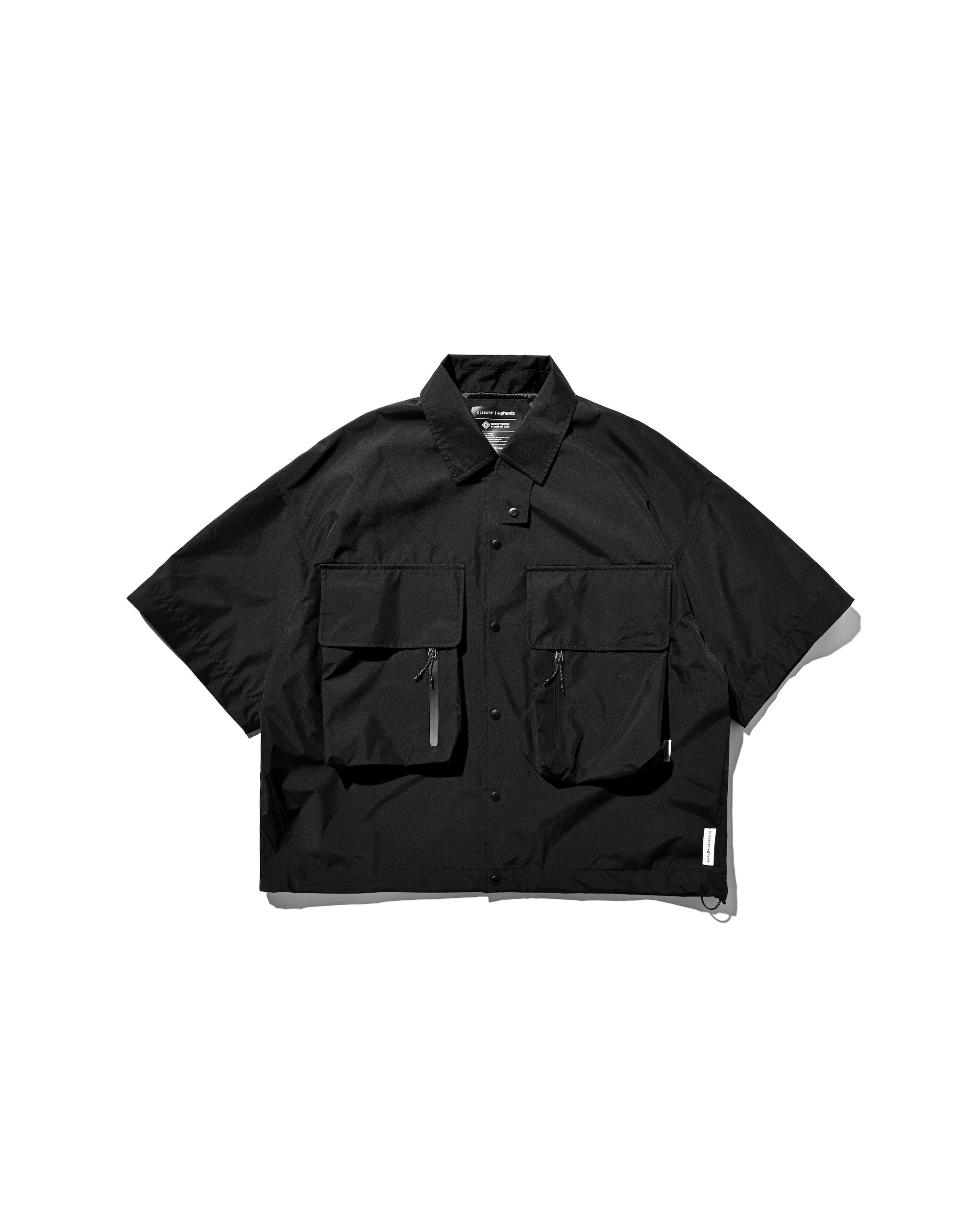 【9.10 WED 20:00- IN STOCK】+phenix WINDSTOPPER® by GORE-TEX LABS DETACHABLE WADING SHIRT JACKET (BLACK)