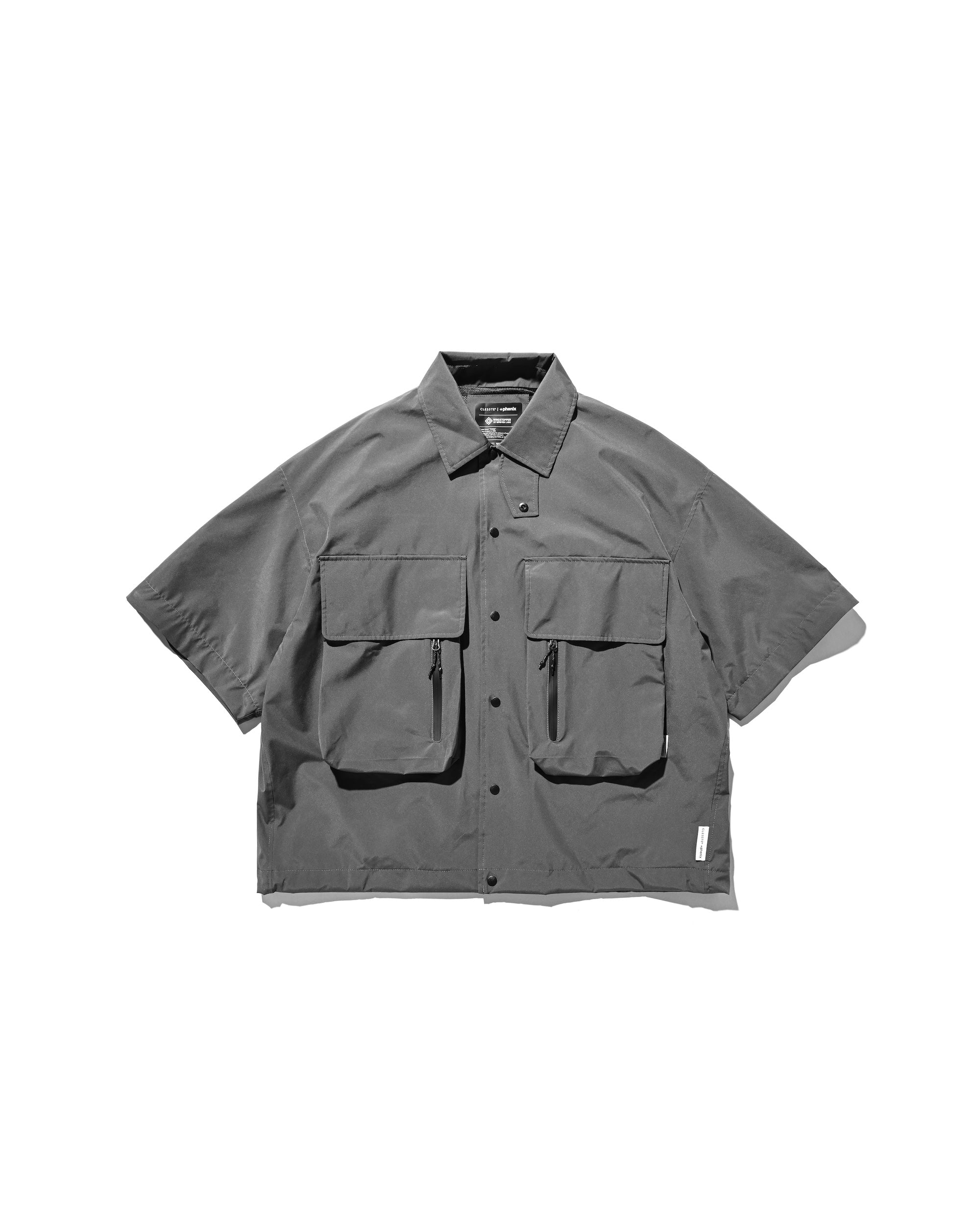 【9.10 WED 20:00- IN STOCK】+phenix WINDSTOPPER® by GORE-TEX LABS DETACHABLE WADING SHIRT JACKET (GRAPHAITE GRAY)